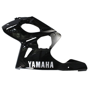 Amotopart Yamaha 1996–2007 YZF 600R Thundercat schwarzes Verkleidungsset