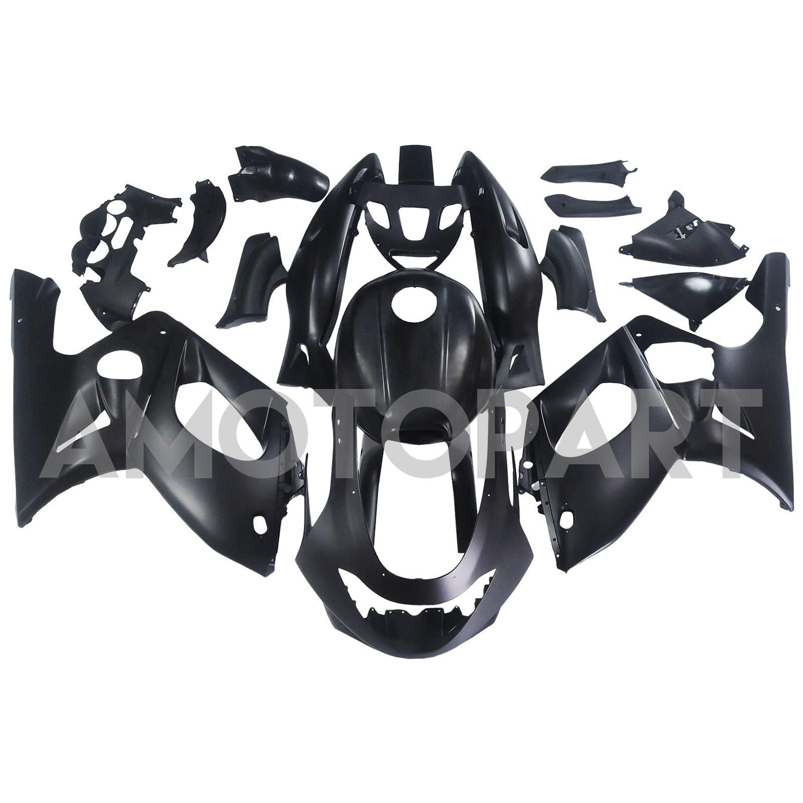 Amotopart 1996-2007 Yamaha YZF 600R Thundercat Matte Black Fairing Kit