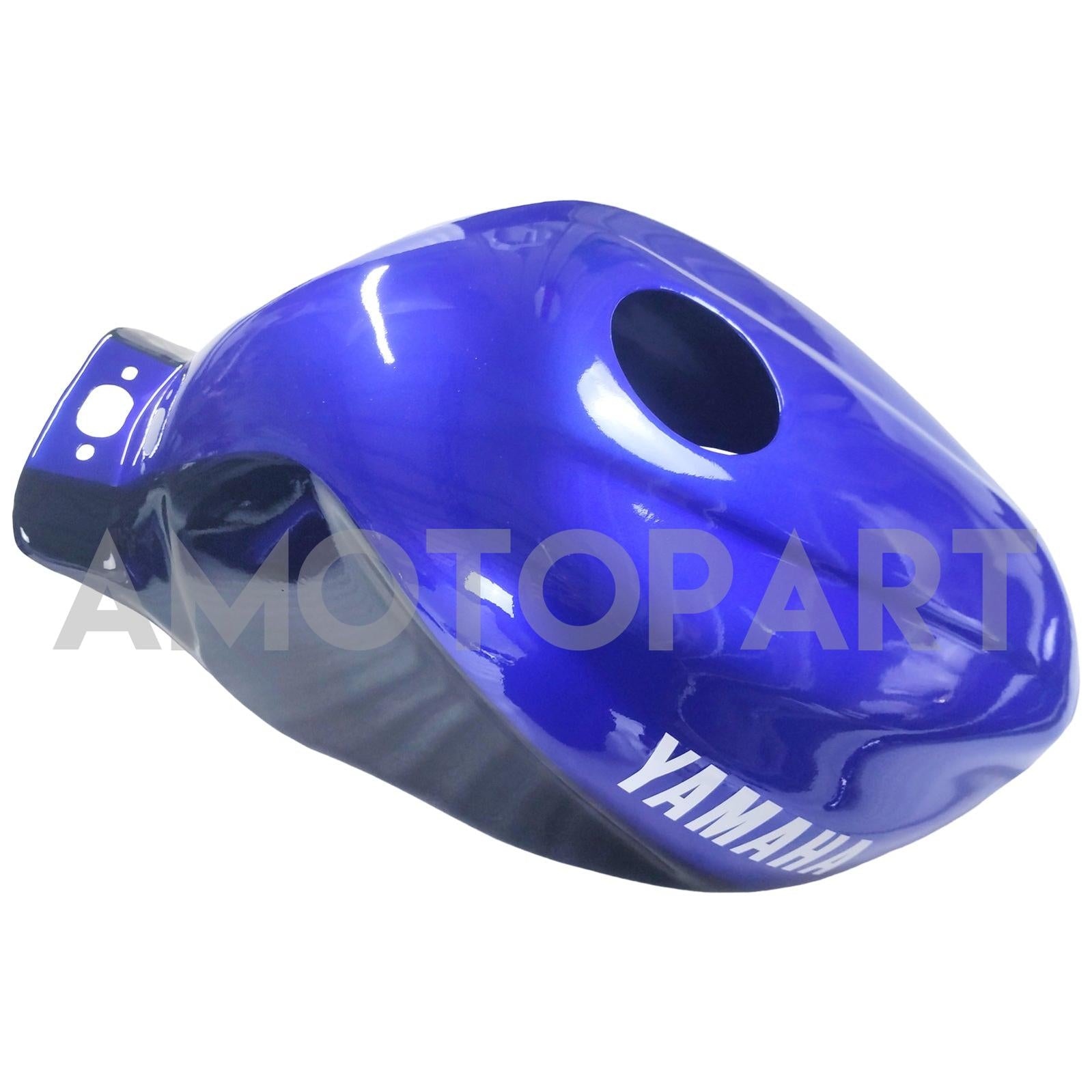 Amotopart 1996-2007 Yamaha YZF 600R Thundercat Glossy Black Blue Fairing Kit