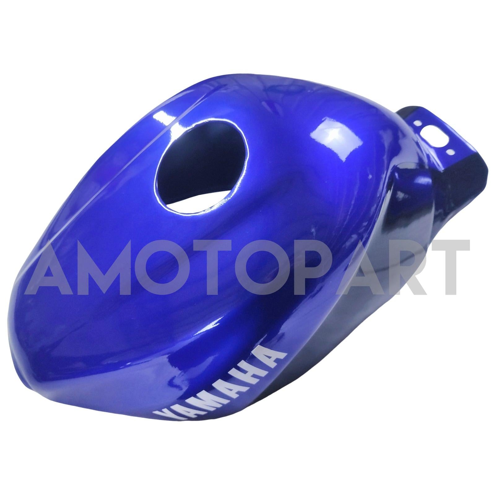 Amotopart 1996-2007 Yamaha YZF 600R Thundercat Glossy Black Blue Fairing Kit