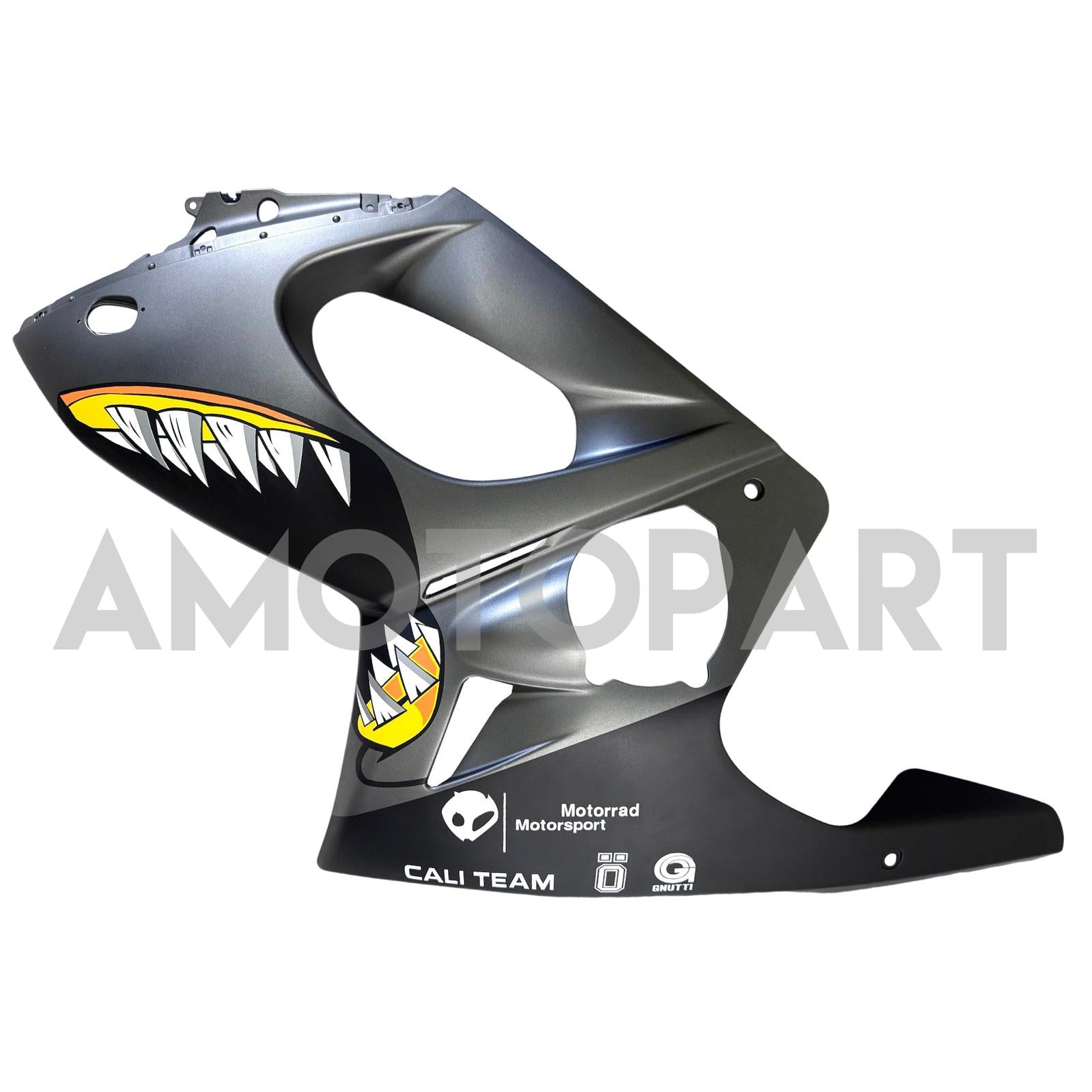Amotopart 1996-2007 Yamaha Yzf 600r Thundercat Matte Grå Black Fairing Kit