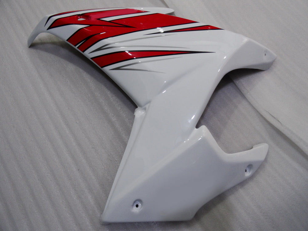 Amotopart 2009-2015 Yamaha FZ6R 
White Red Fairing Kit