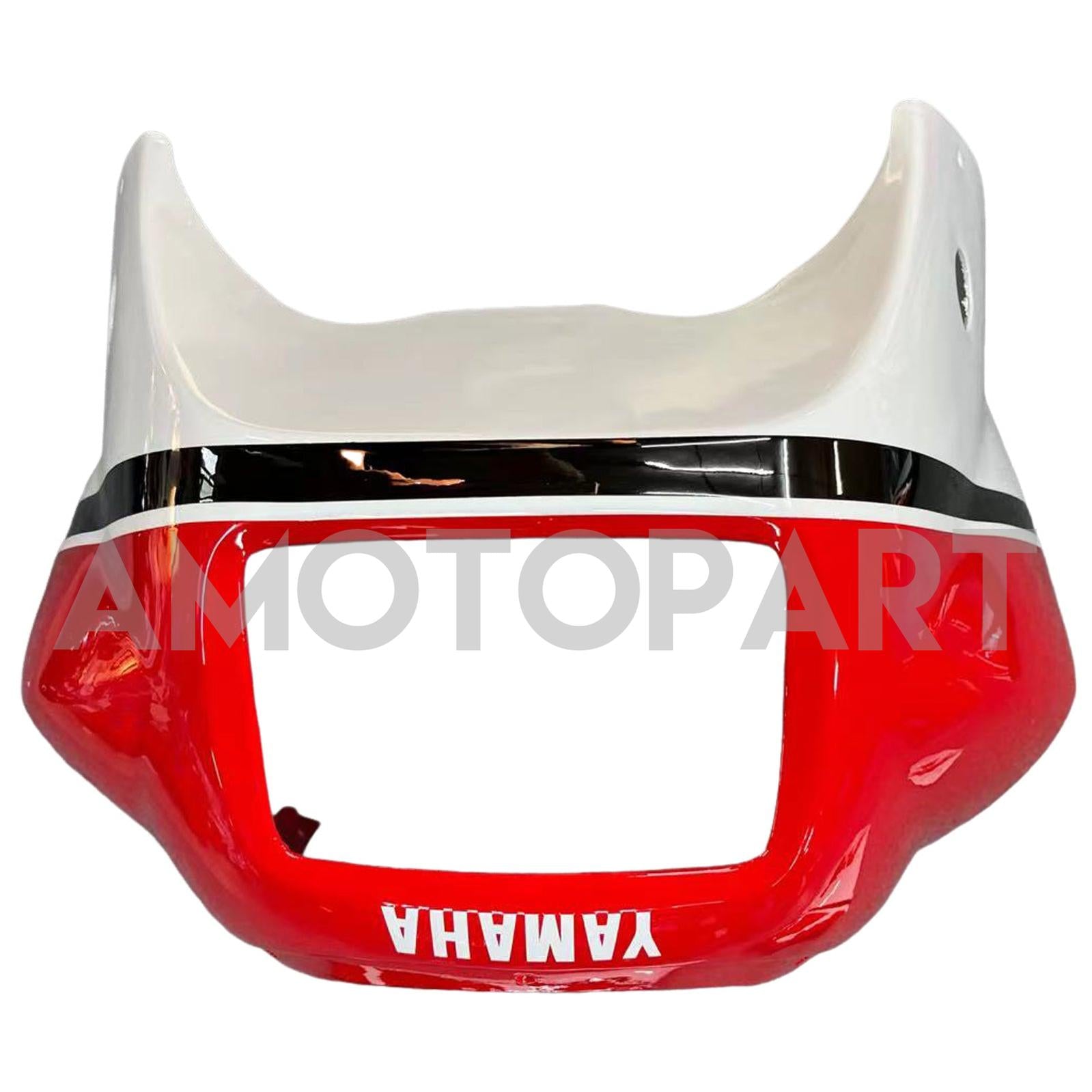 Amotopart Yamaha 1985-1987 RZV500 / RD500 WHITE RED FAIRING KIT