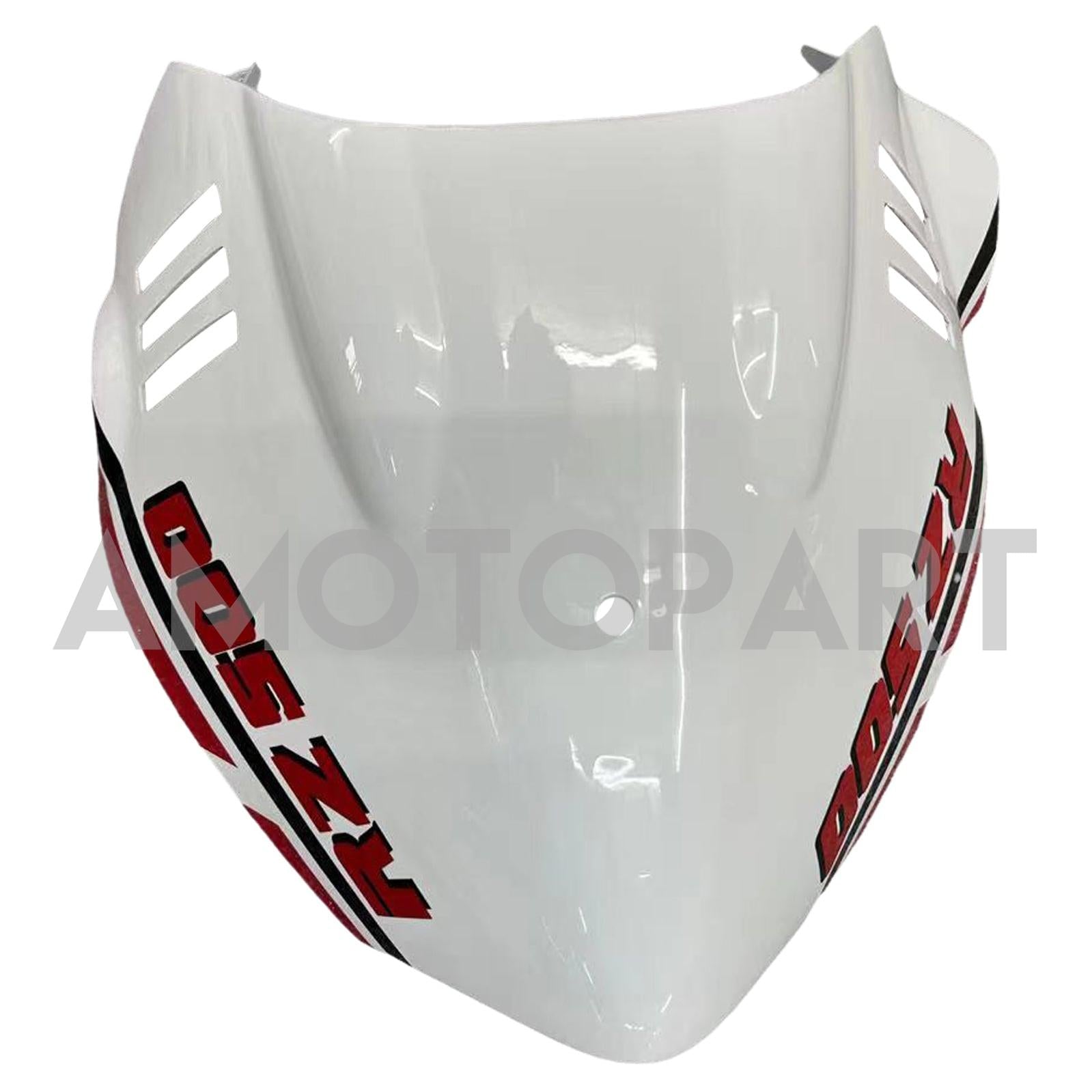 Amotopart Yamaha 1985-1987 RZV500 / RD500 WHITE RED FAIRING KIT