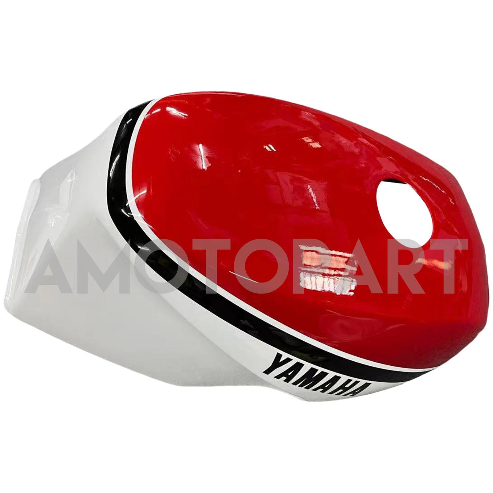 Amotopart Yamaha 1985-1987 RZV500 / RD500 WHITE RED FAIRING KIT