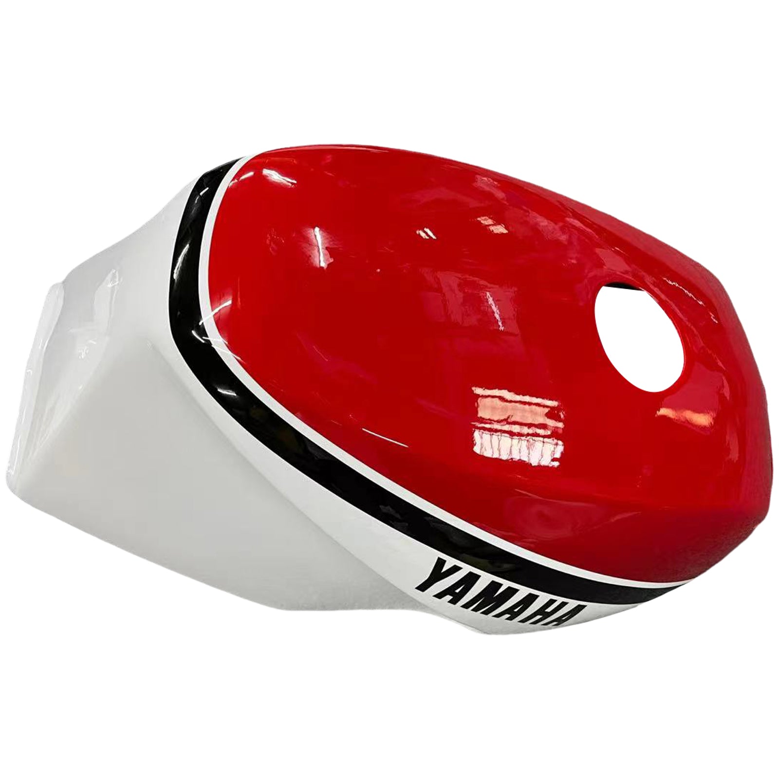 Amotopart Yamaha 1985-1987 RZV500 / RD500 White Red Fairing Kit