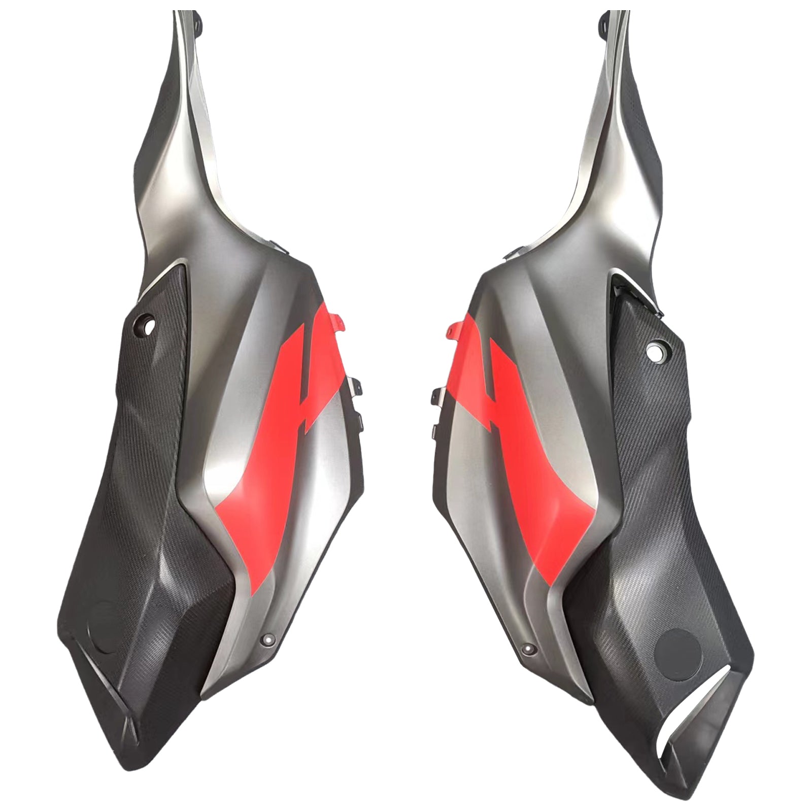 Amotopart Yamaha 2012-2017 MT07/FZ07 Red Black Fairing Kit