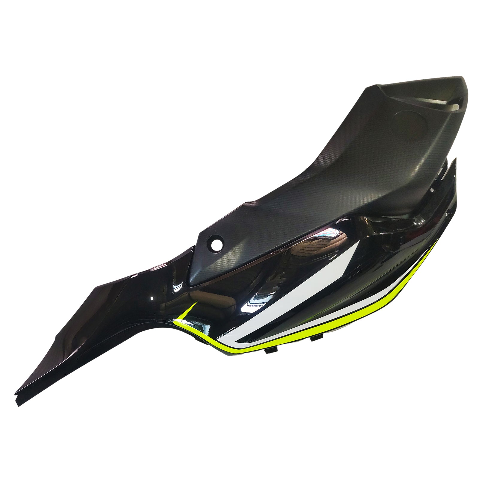 Amotopart 2012–2017 Yamaha MT-07/FZ-07 Schwarz Gelb Verkleidungsset