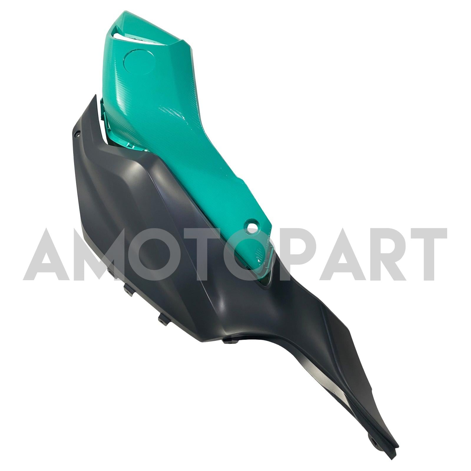 Amotopart 2012-2017 ヤマハ MT-07 / FZ-07 ブラック ライトブルー フェアリングキット