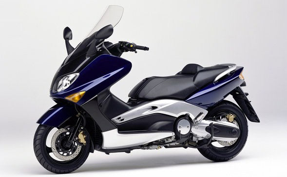 Amotopart 2001-2007 ヤマハ T-Max ブルー シルバー フェアリングキット