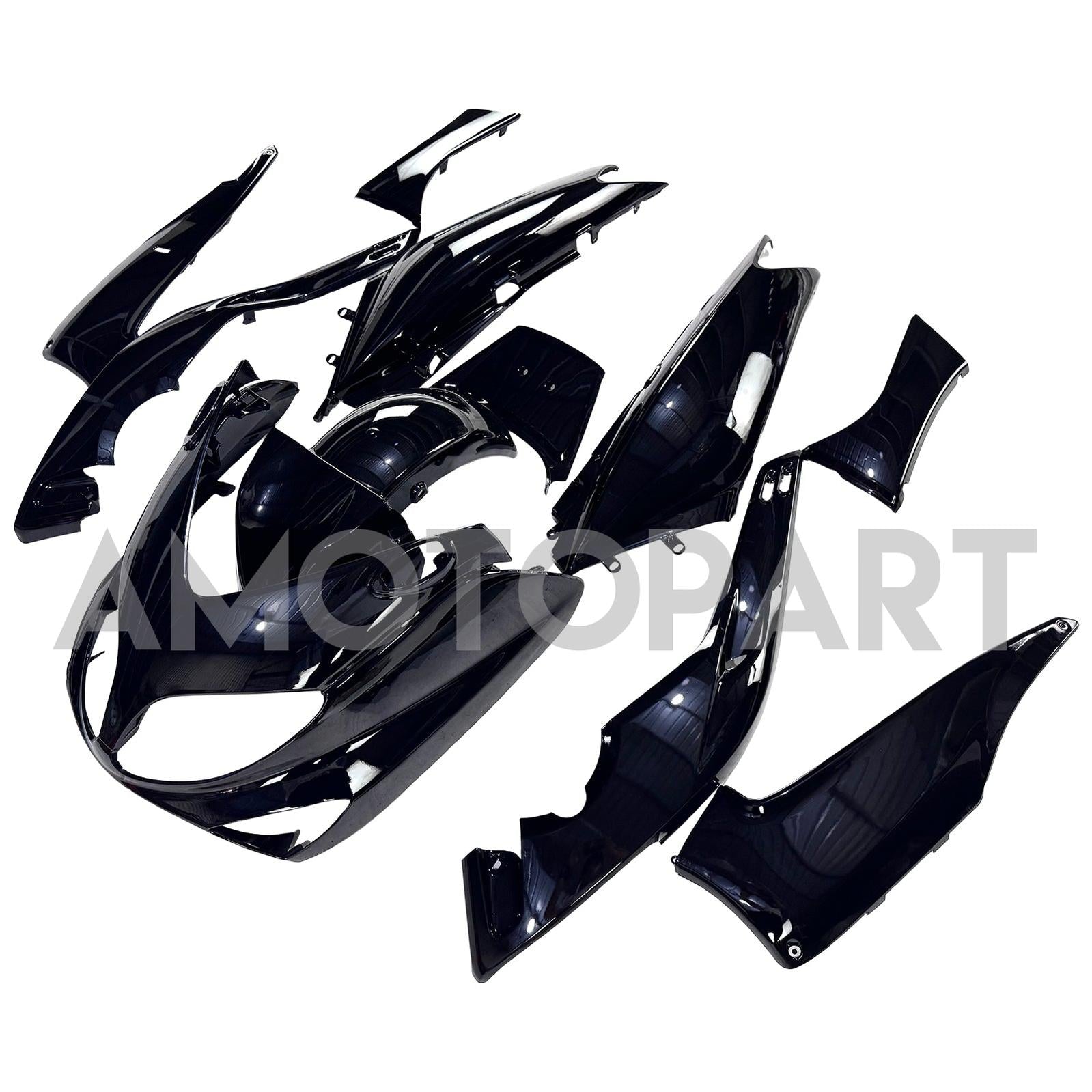 Amotopart 2001-2007 T-Max Yamaha Gloss Black Fairing Kit