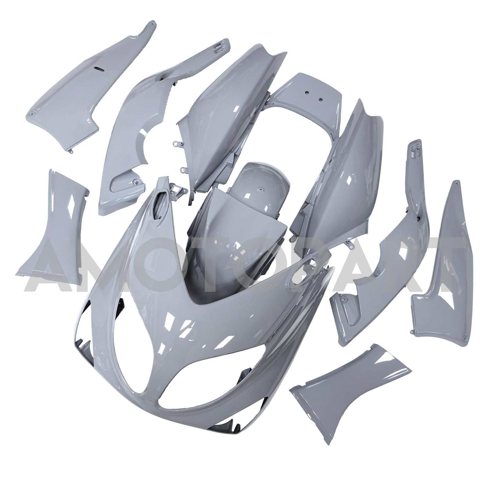 Amotopart 2001-2007 T-Max Yamaha Grey Fairing Kit