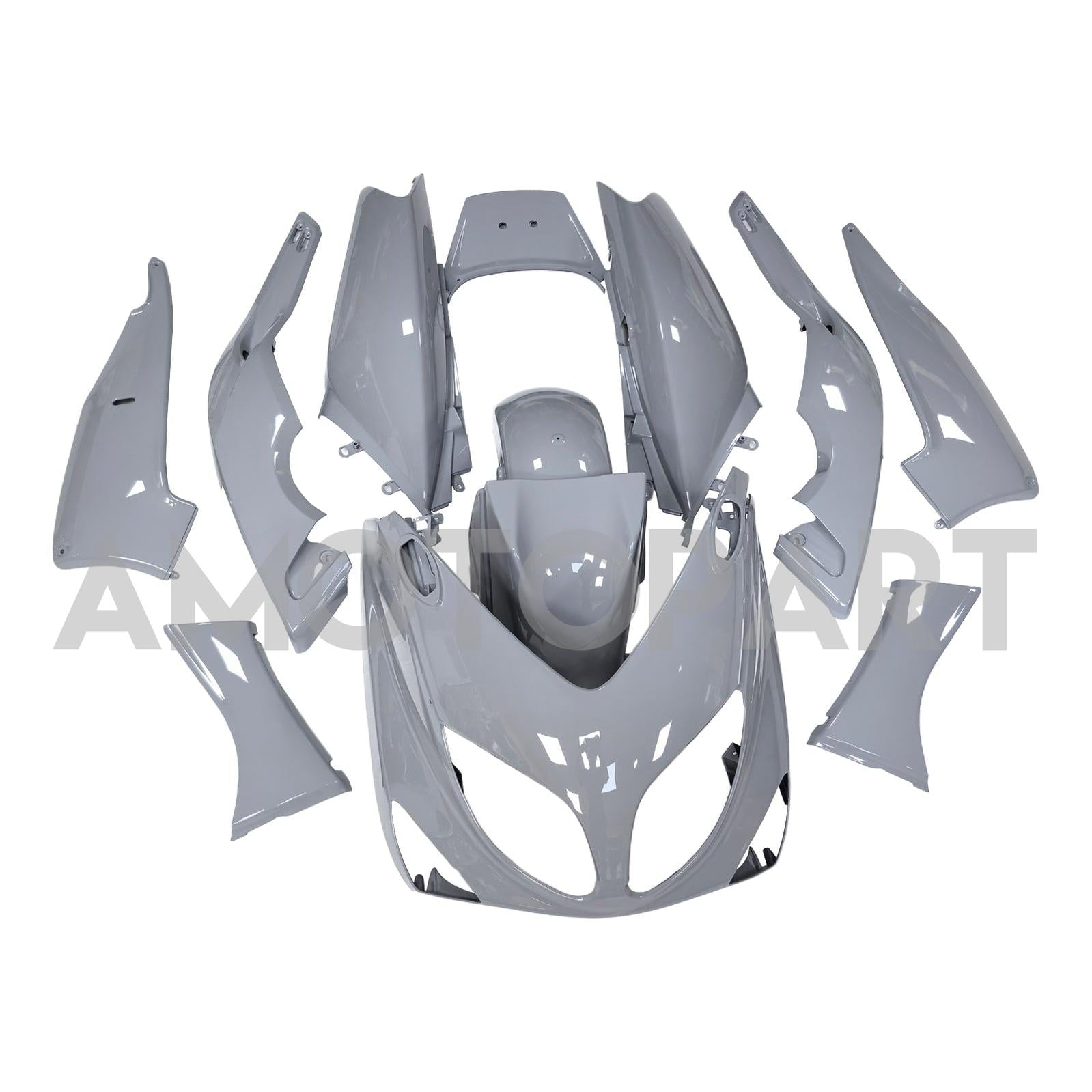 Amotopart 2001-2007 T-Max Yamaha Grey Fairing Kit