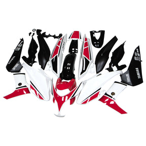 Amotopart Yamaha 2008-2012 T-Max XP500 White Red Fairing Kit