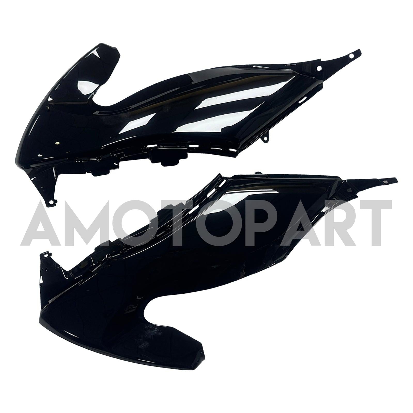 Amotopart 2008-2012 Yamaha T-Max XP500 Black&Grey Fairing Kit