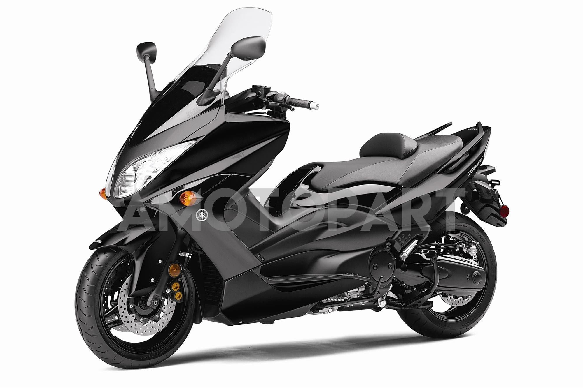 Amotopart 2008-2012 Yamaha T-Max XP500 Black&Grey Fairing Kit