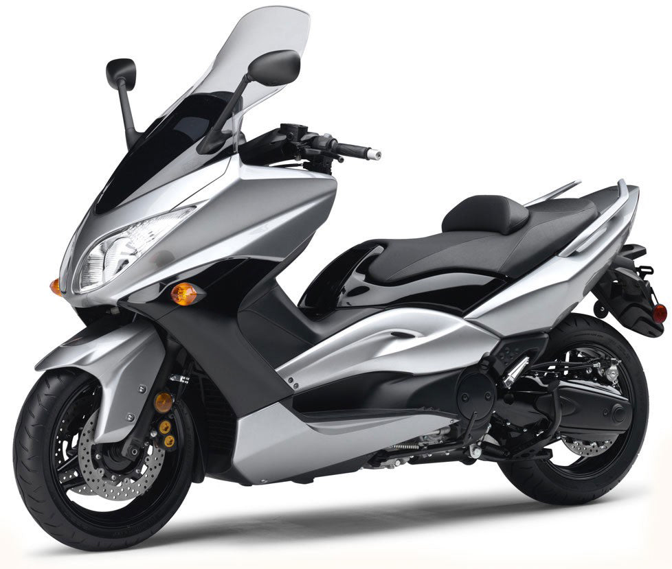 Amotopart 2008-2012 Yamaha T-Max XP500 Grey & Silver Fairing Kit