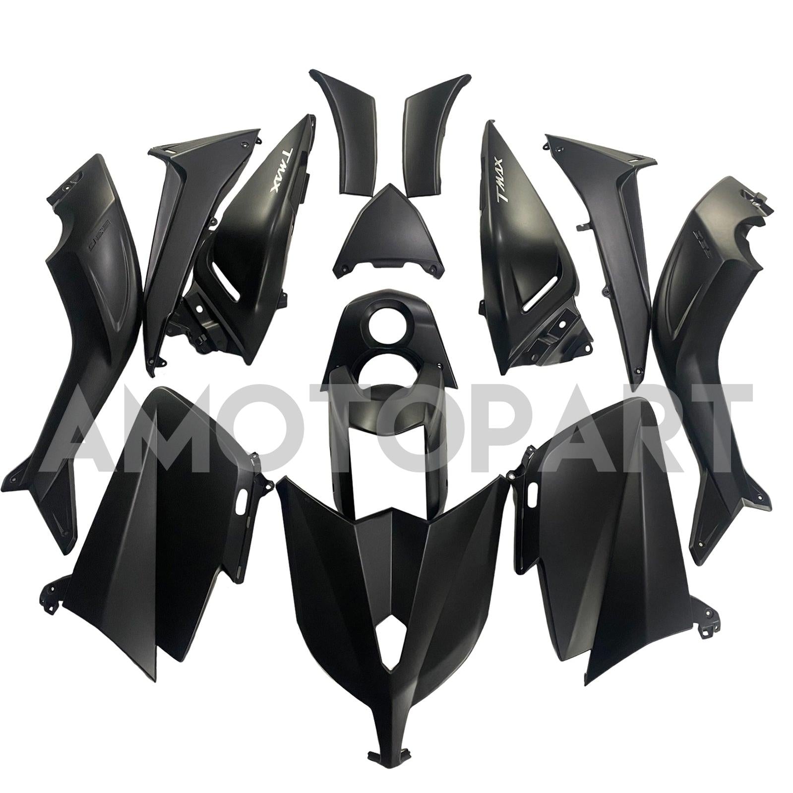 Amotopart 2012-2014 Yamaha T-Max TMAX530 Black Fairing Kit