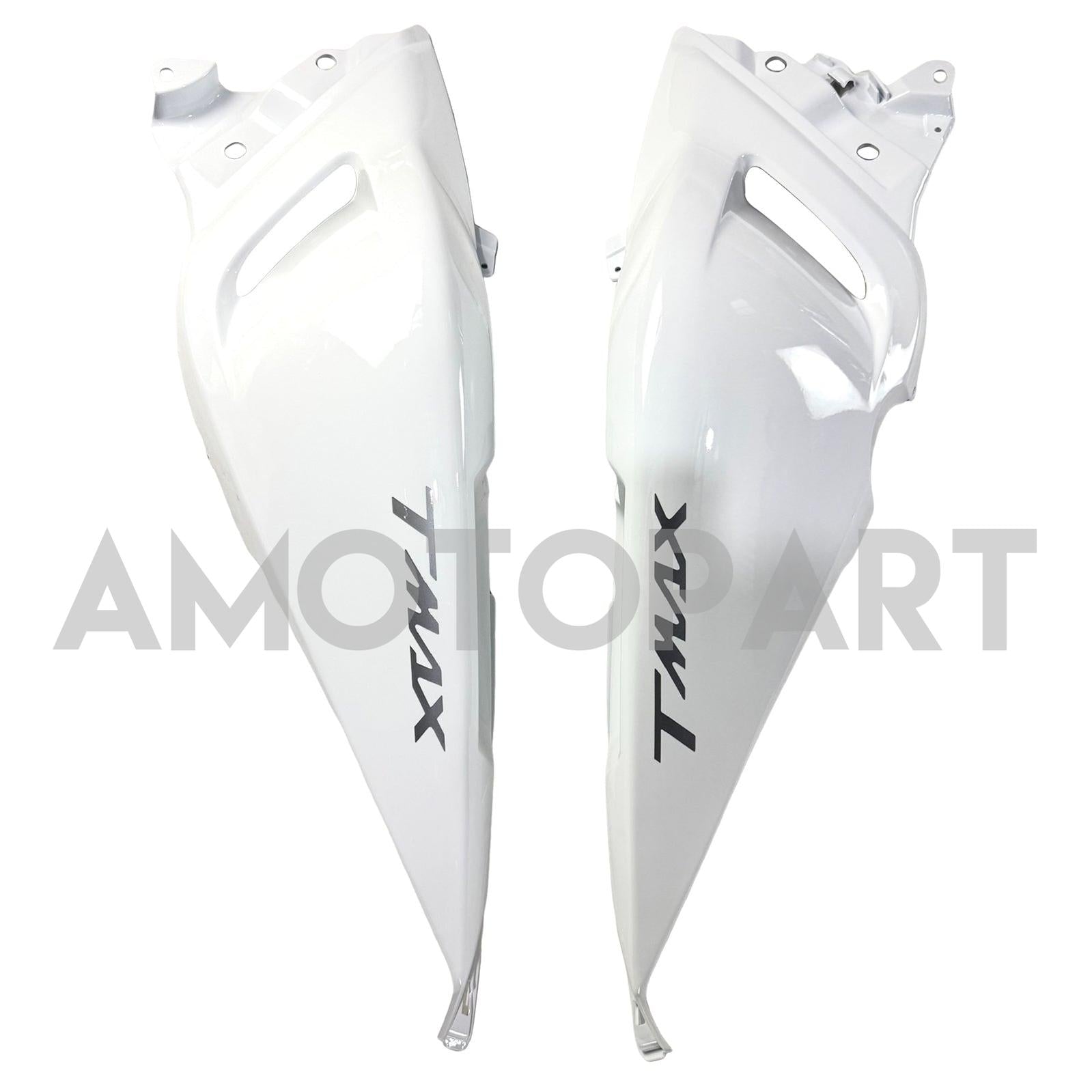 AMOTOPART 2012-2014 YAMAHA T-MAX TMAX530 Black & White Fairing Kit