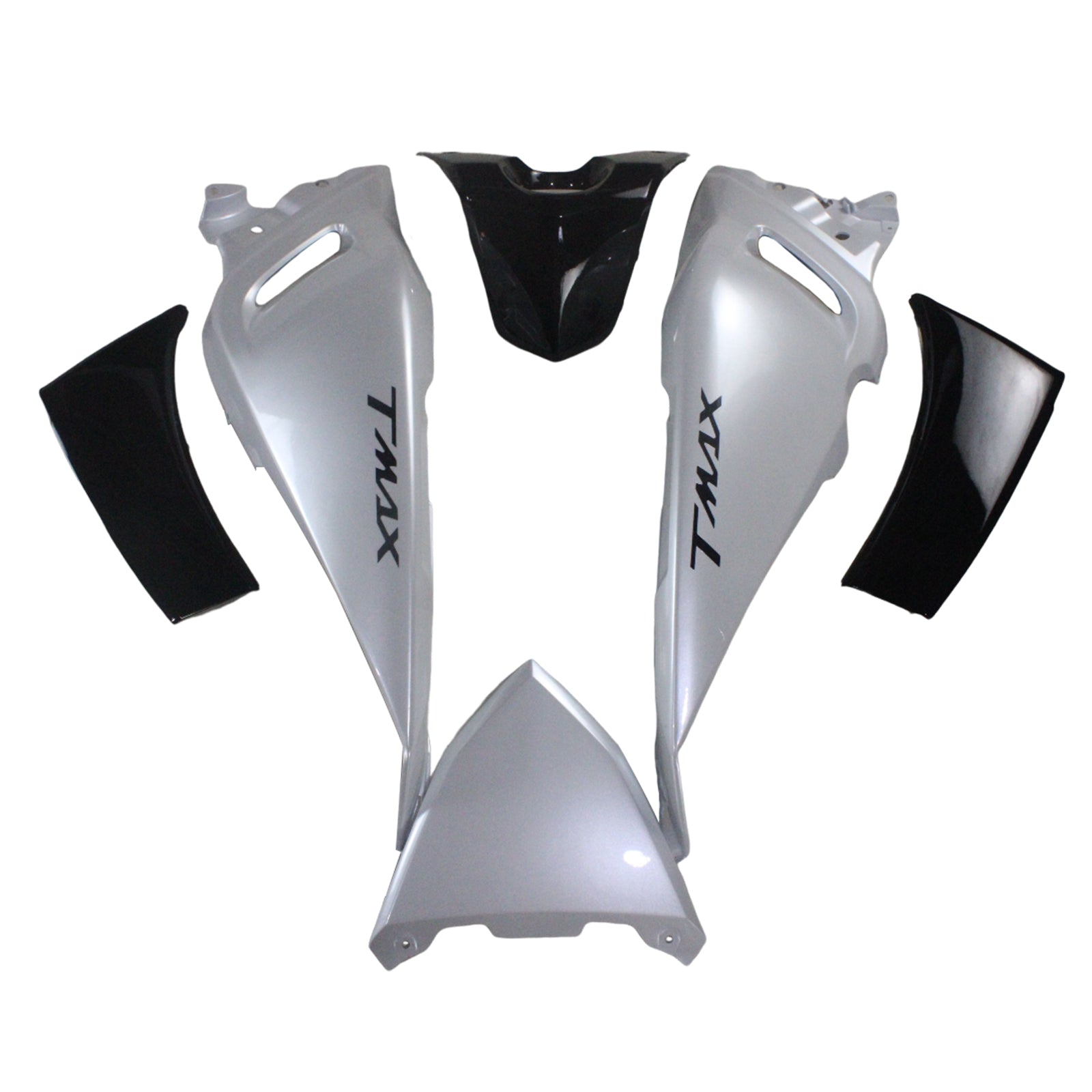 Amotopart 2012-2014 T-Max TMAX530 Yamaha Pearl White Fairing Kit