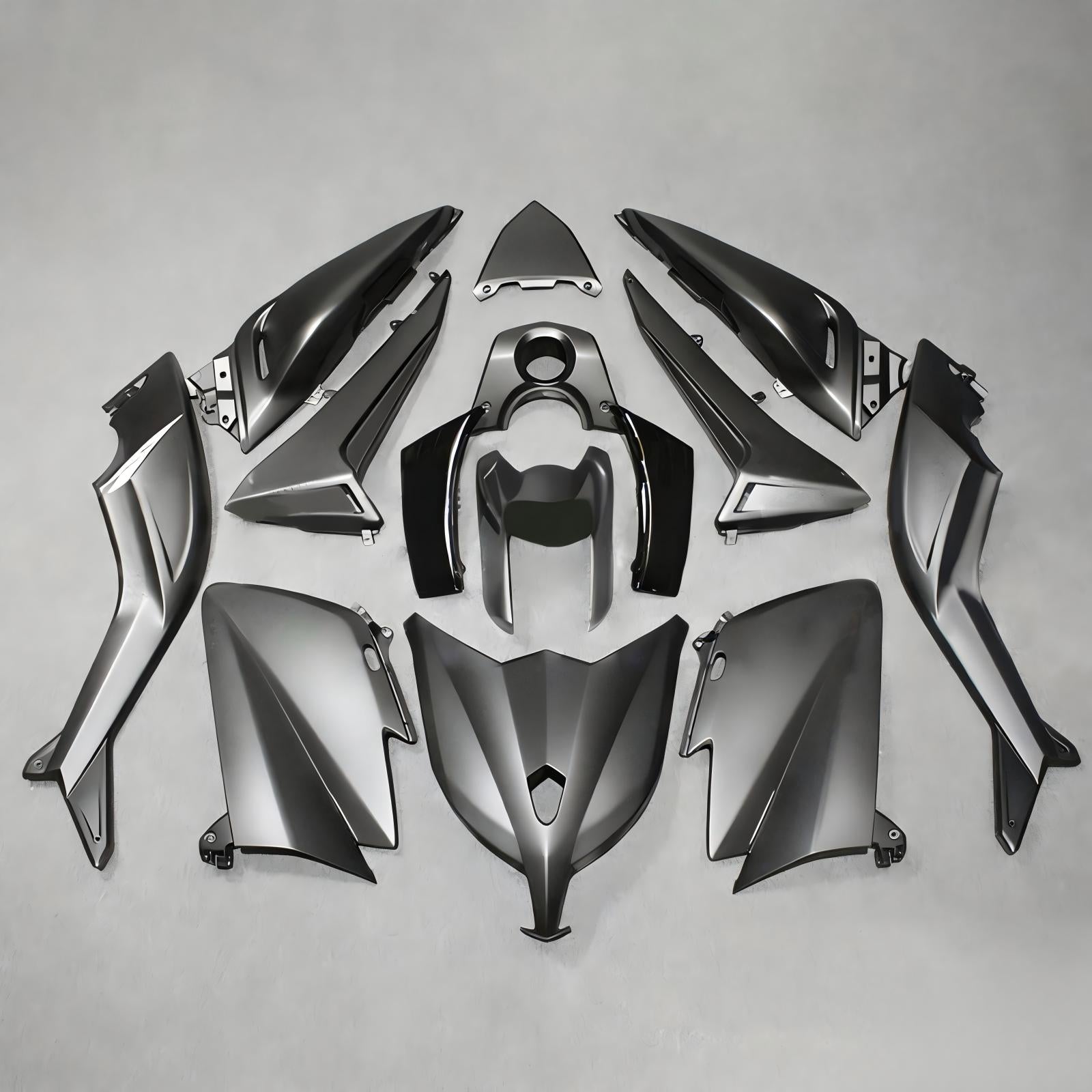 Kit carena Amotopart 2012-2014 T-Max TMAX530 Yamaha grigio opaco