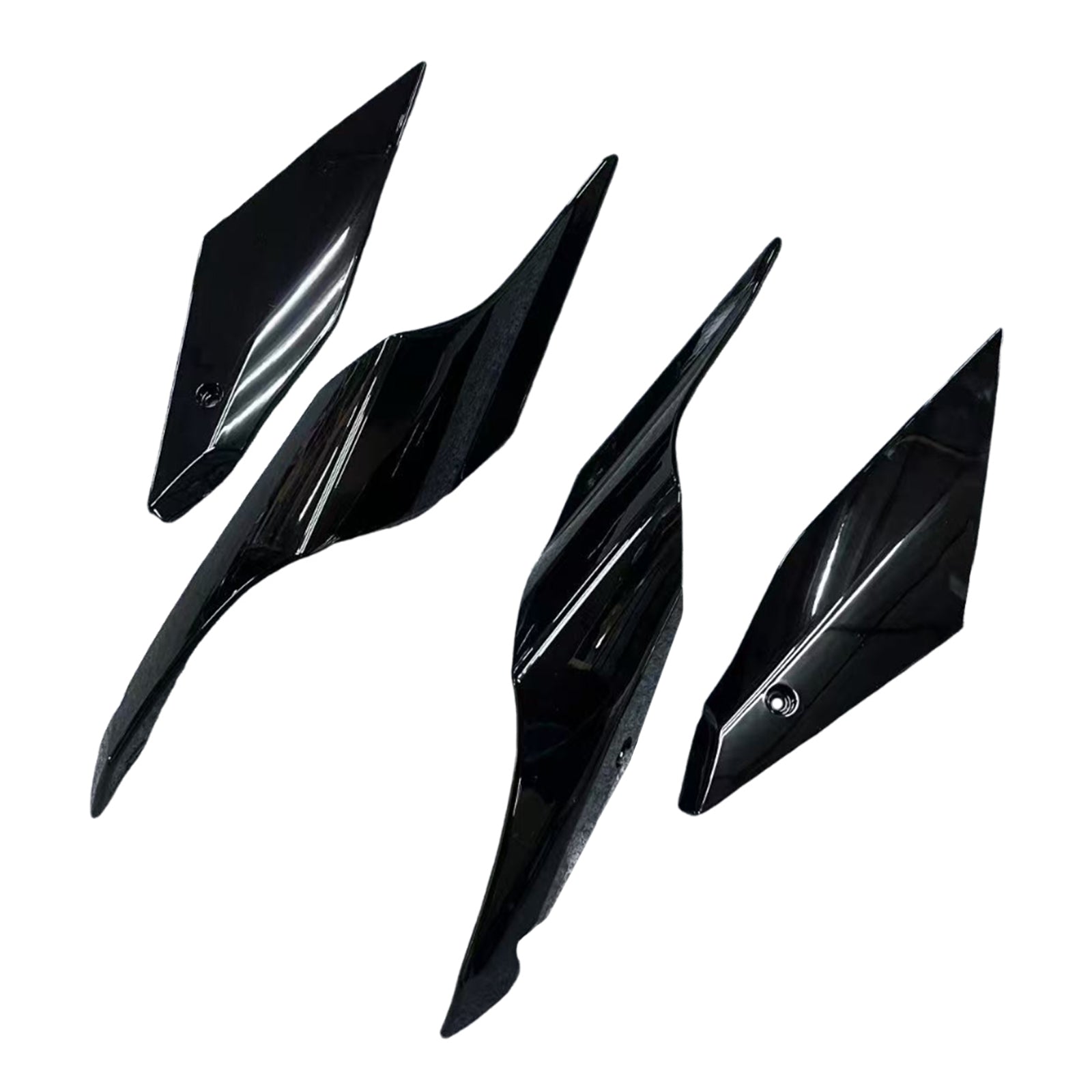 Amotopart Yamaha 2020–2025 YZF R1 Schwarz-weißes Verkleidungsset