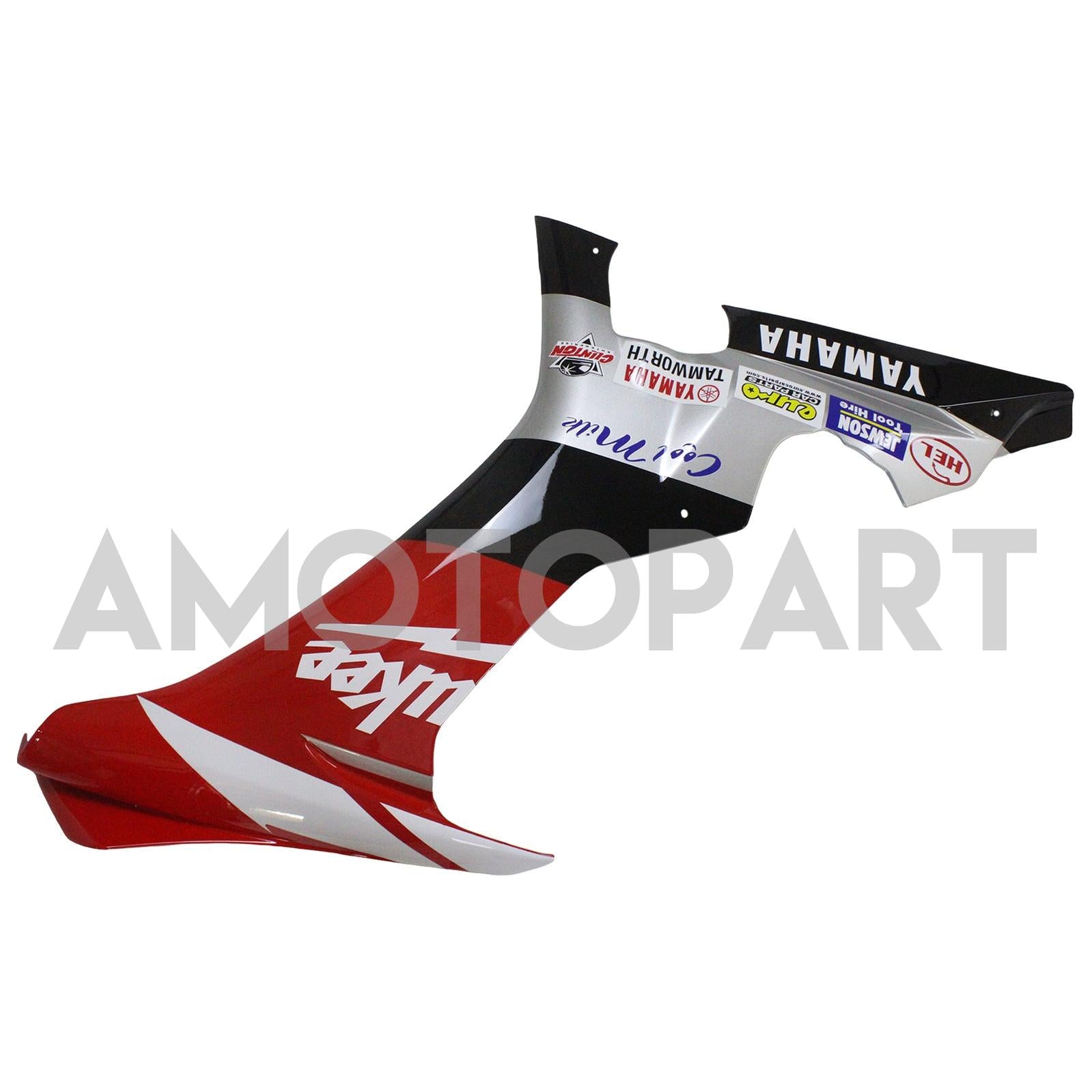 Amotopart Yamaha 2020-2025 YZF R1 White Red Fairing Kit