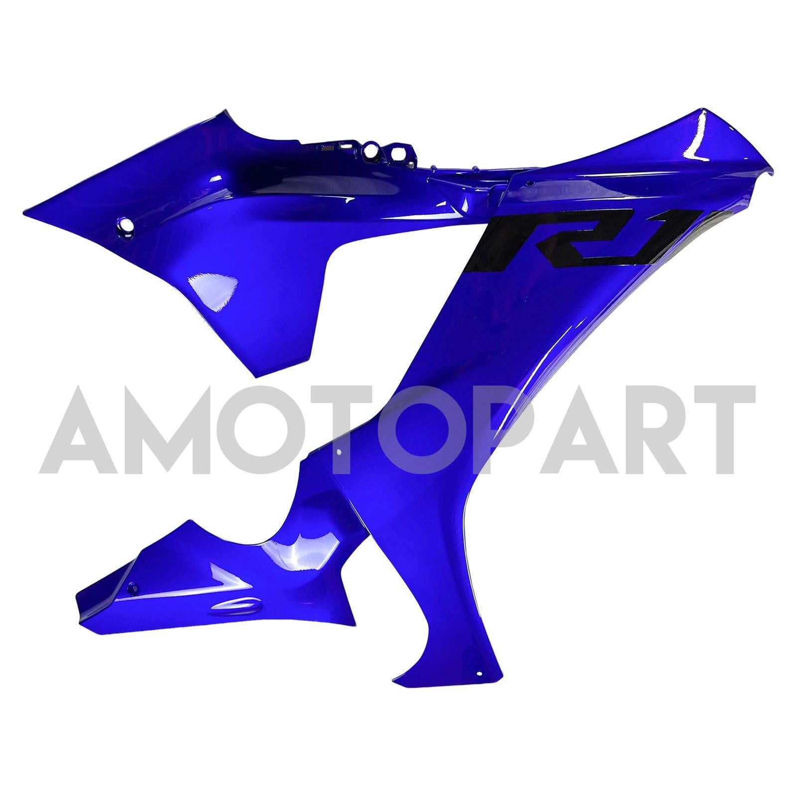 Amotopart Yamaha 2020-2025 YZF R1 Blue With Black Fairing Kit