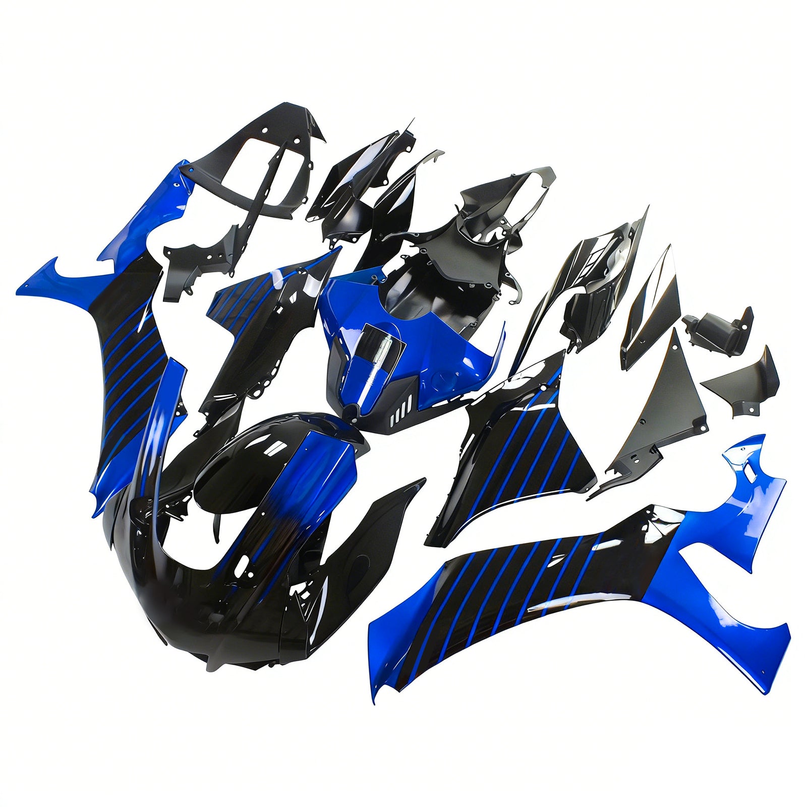 Amotopart Yamaha 2020-2025 YZF R1 Black Monster Fairring Kit