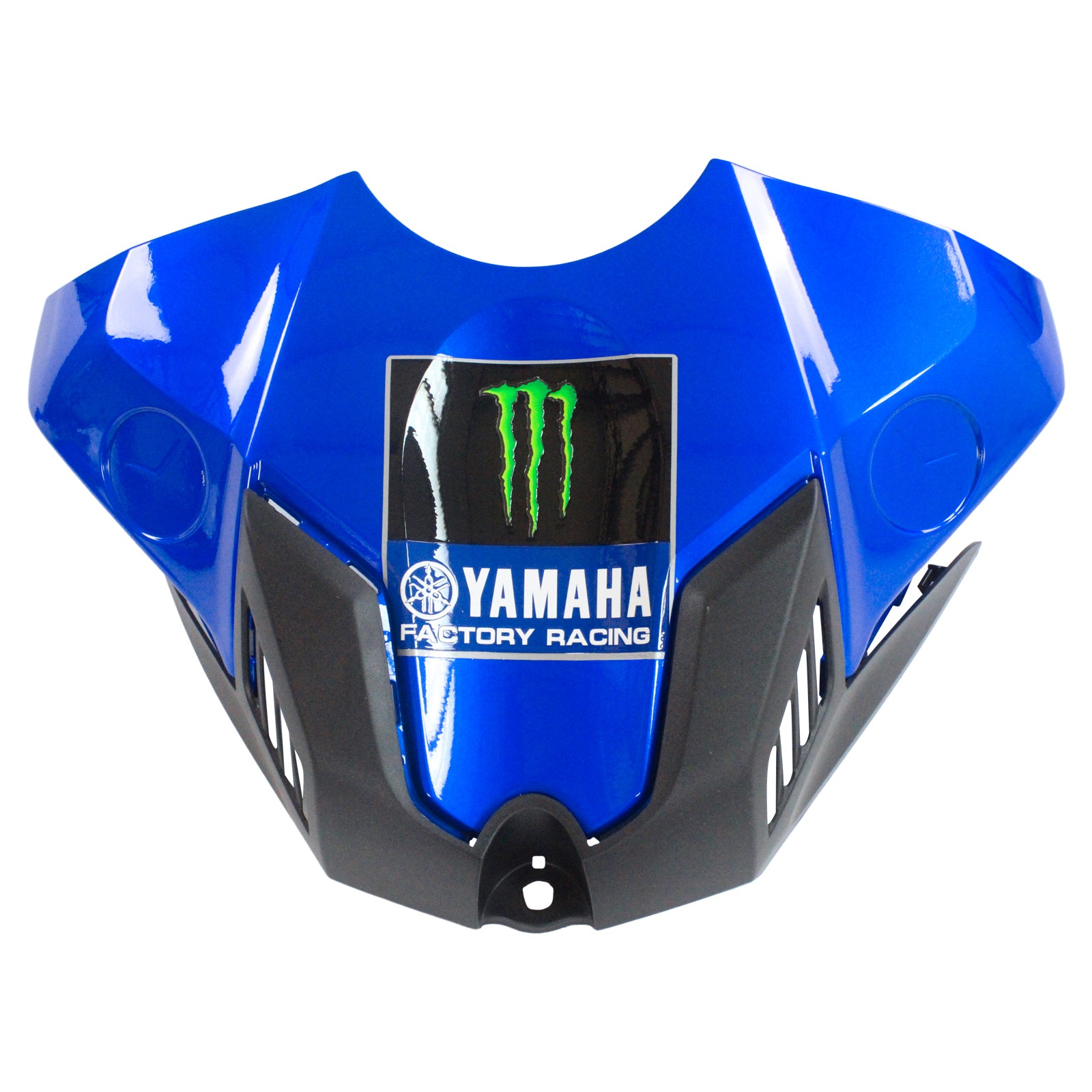 Amotopart Yamaha 2020–2024 YZF R1 schwarzes Monster-Verkleidungsset