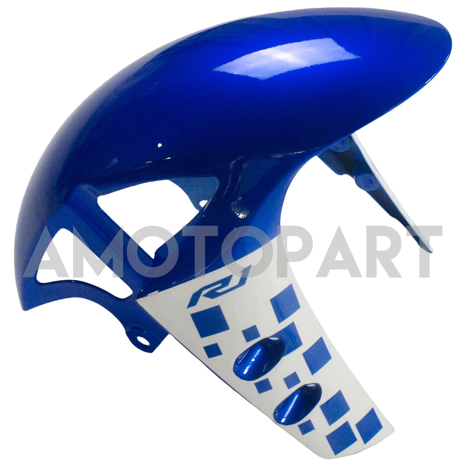 Amotopart Yamaha 2020-2025 YZF R1 Kit de carénage de logo bleu blanc