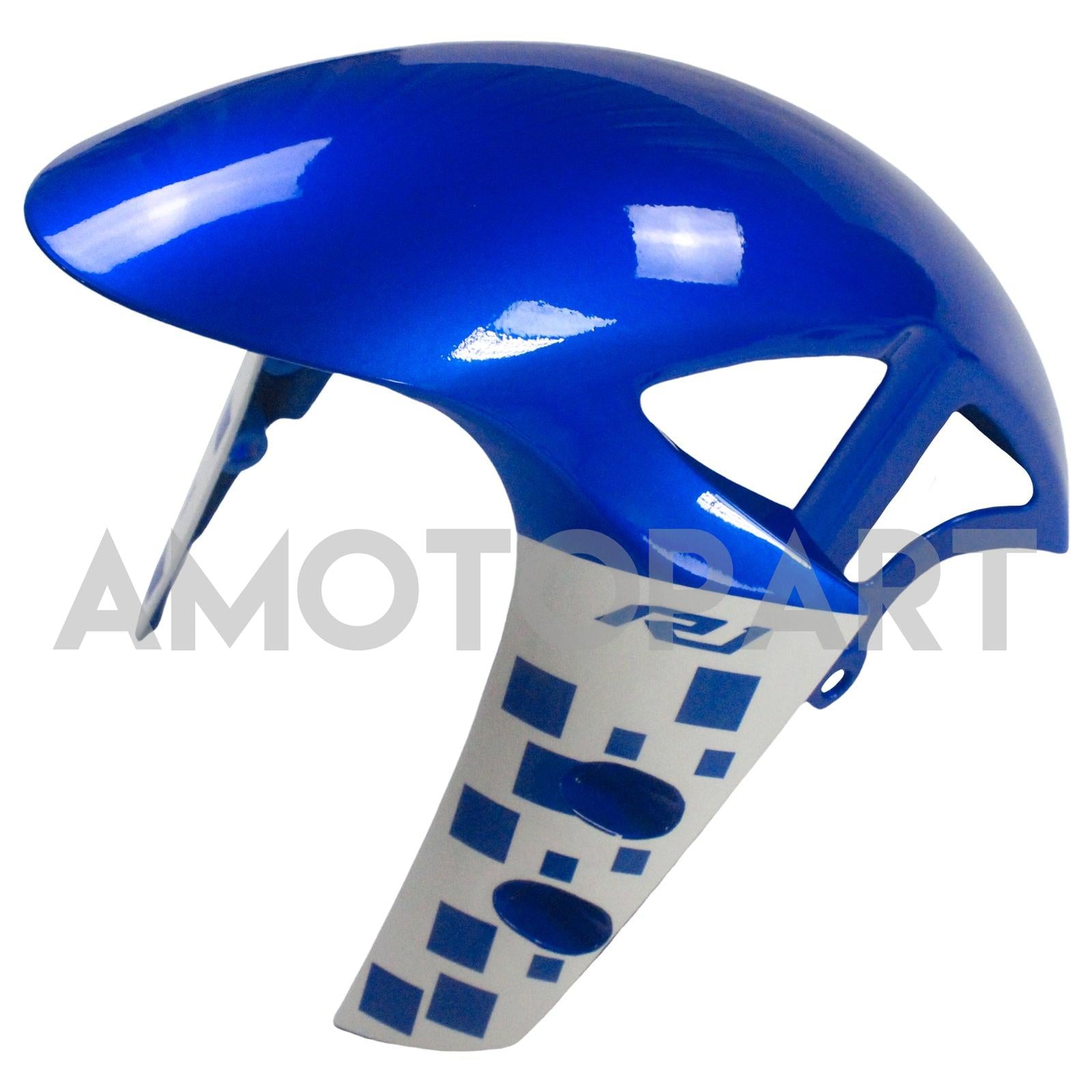 Amotopart Yamaha 2020-2025 YZF R1 Kit de carénage de logo bleu blanc