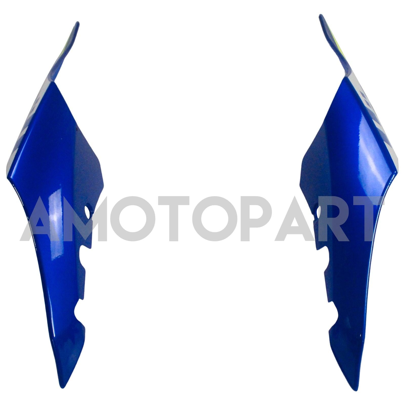 Amotopart Yamaha 2020-2025 YZF R1 Kit de carénage de logo bleu blanc