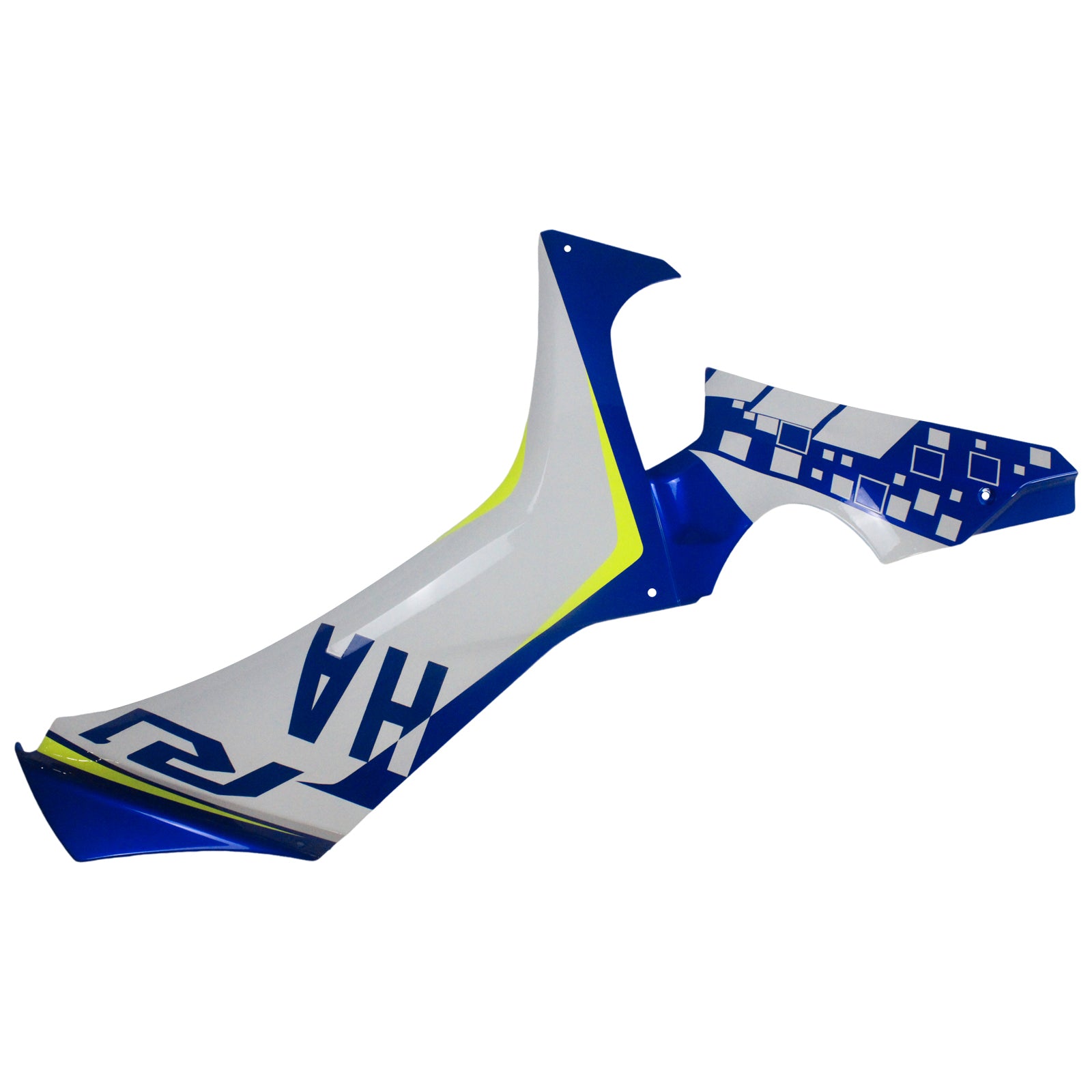 Kit de carénage Amotopart Yamaha 2020-2024 YZF R1 blanc bleu logo