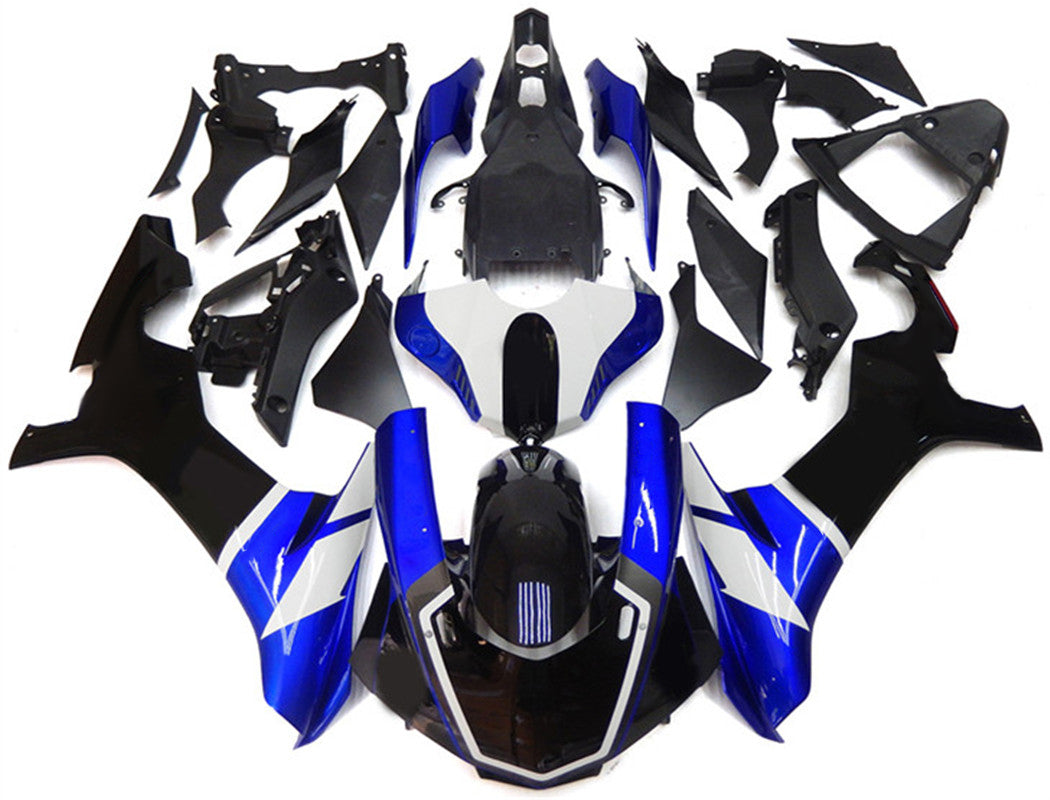 Amotopart Kit carena Yamaha YZF R1 2020-2024 Blu e Nero Style 1