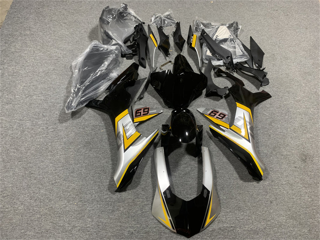 Amotopart Yamaha YZF R1 2020-2026 Gelb&BLack Verkleidungssatz