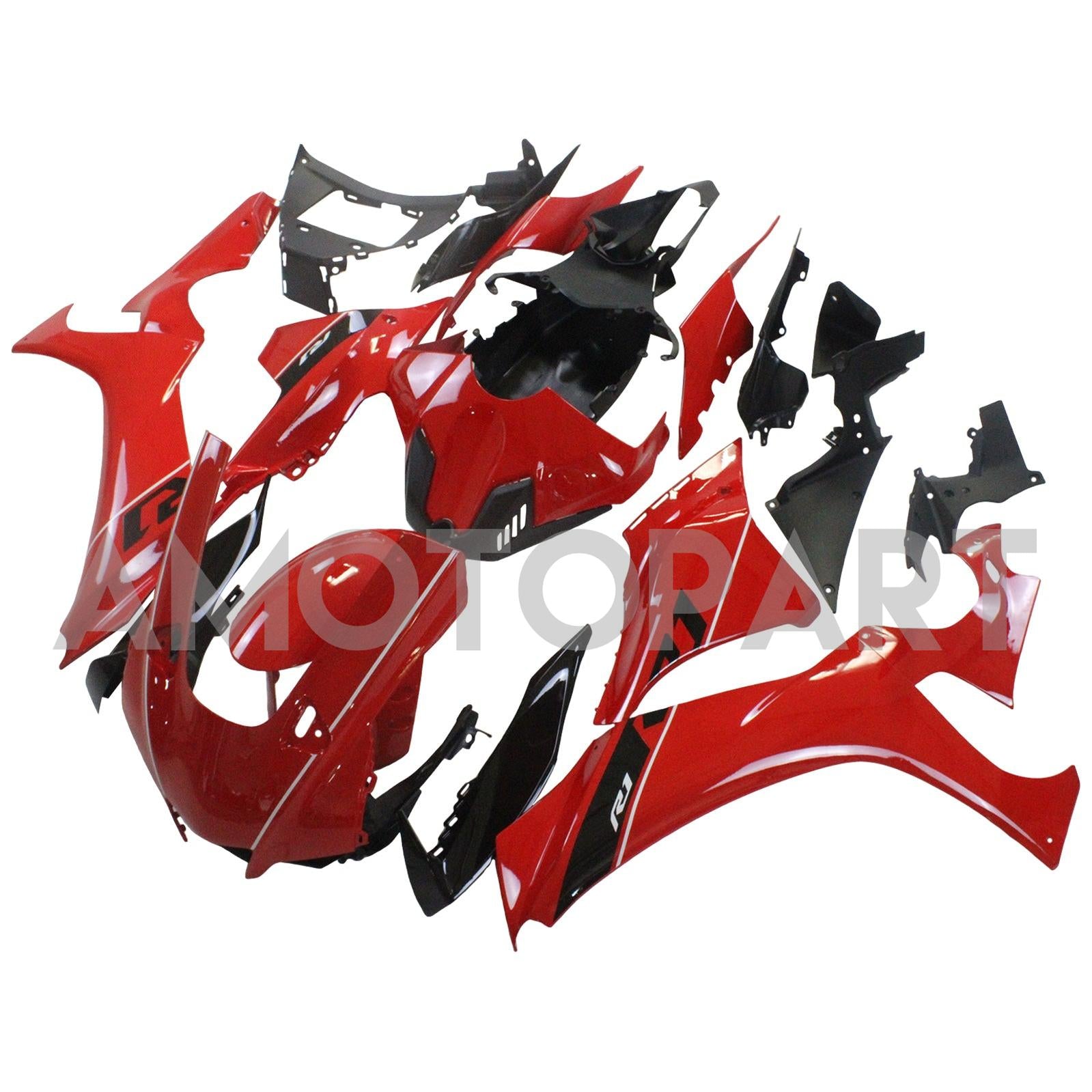 Amotopart Yamaha YZF R1 2020-2025 Red Fairing Kit