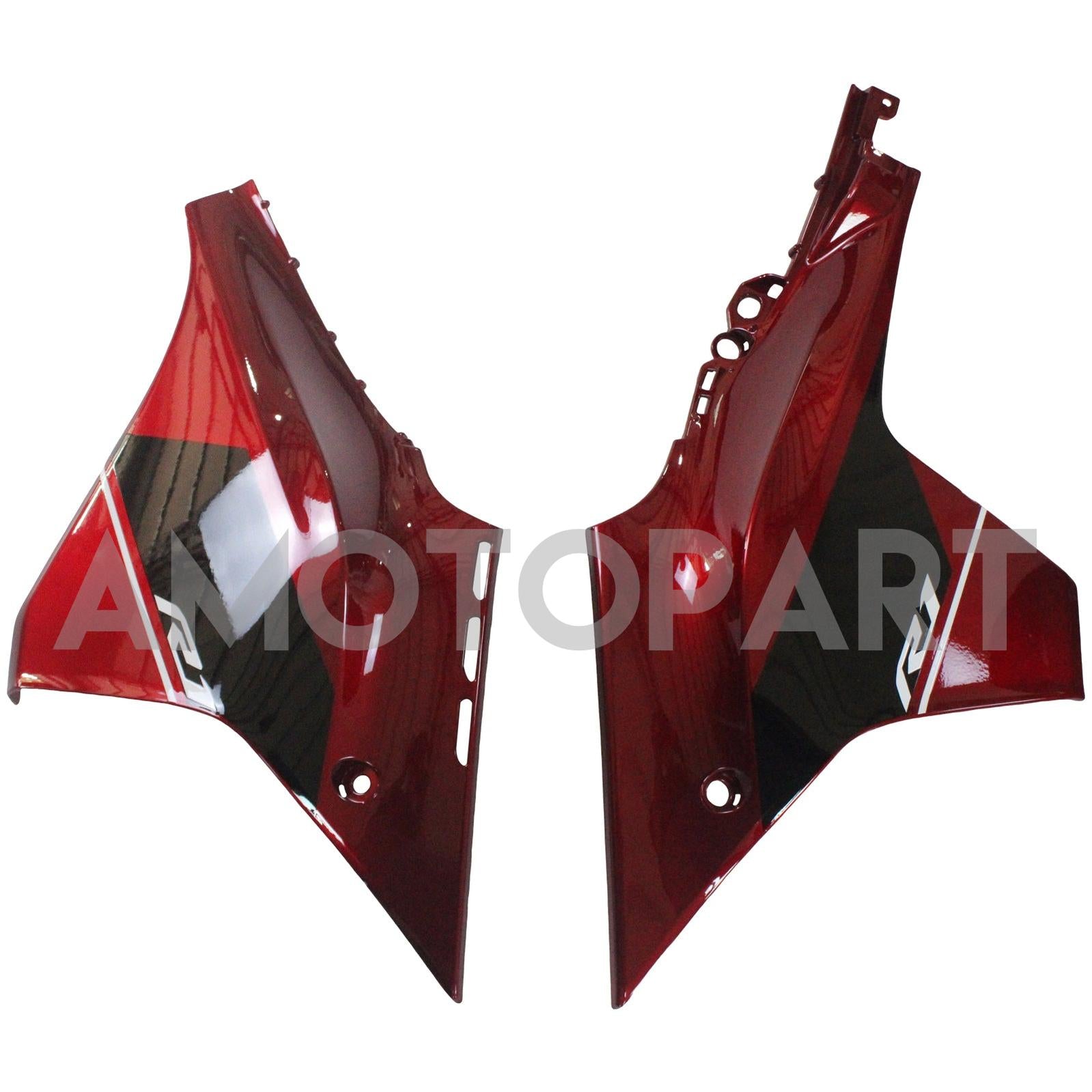 Amotopart Yamaha 2020-2025 YZF R1 Gloss Dark Red Fairing Kit