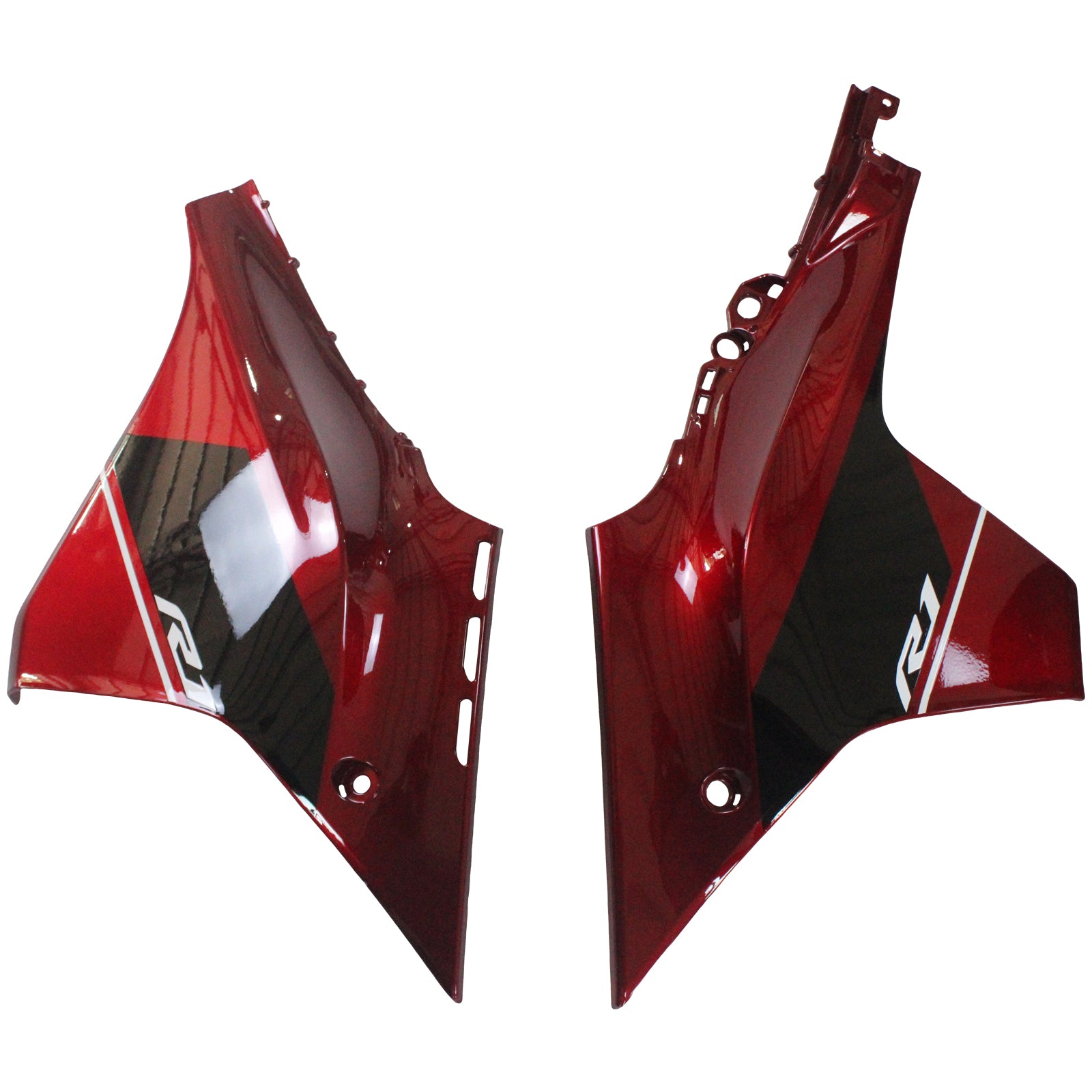 Amotopart Yamaha 2020-2024 YZF R1 Gloss Dark Red Fairing Kit