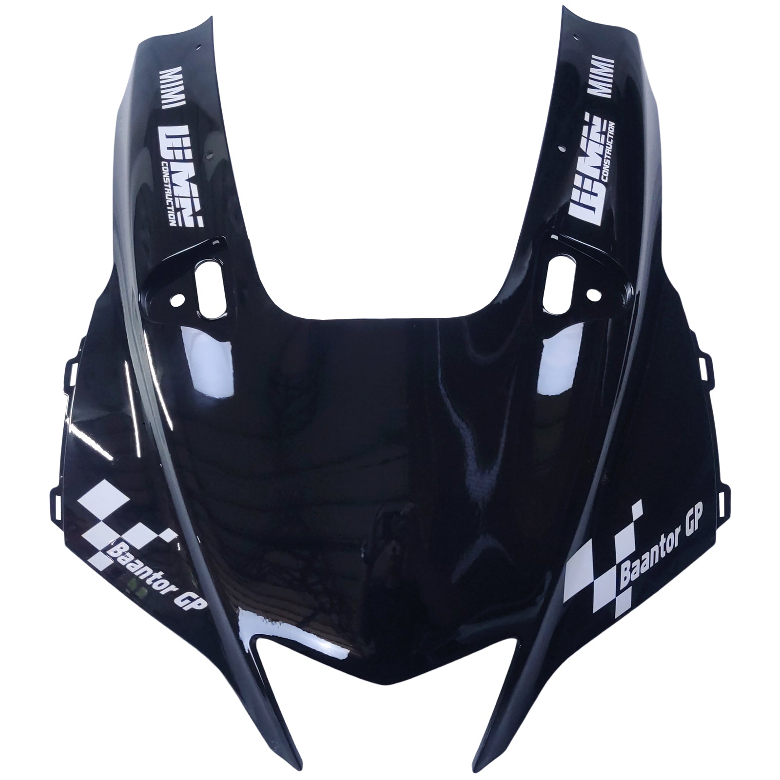 Amotopart 2020-2024 Yamaha YZF R1 Black & Grey Fairing Zestaw