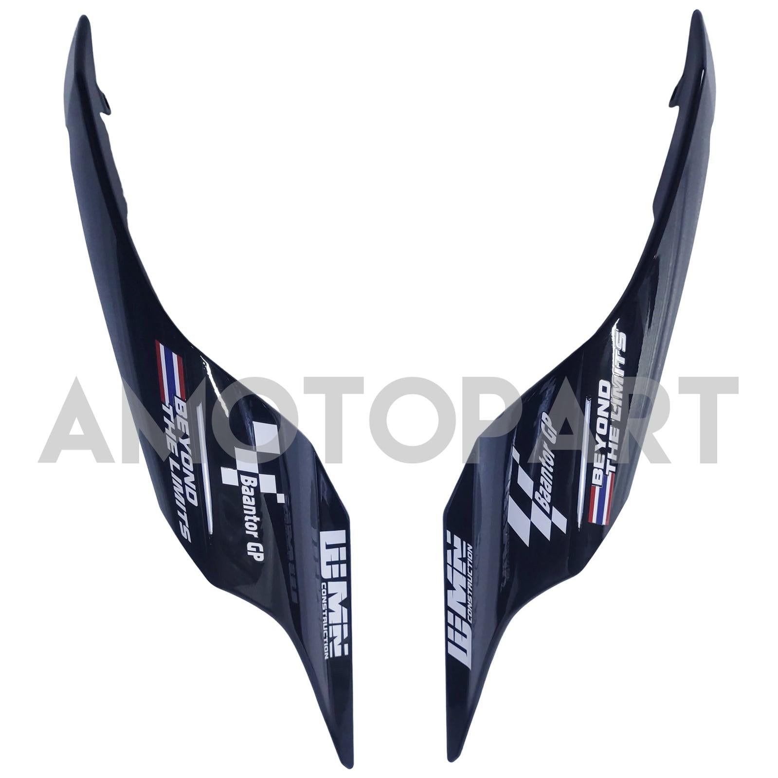 Amotopart 2020-2025 Yamaha YZF R1 Noir&Kit de carénage gris