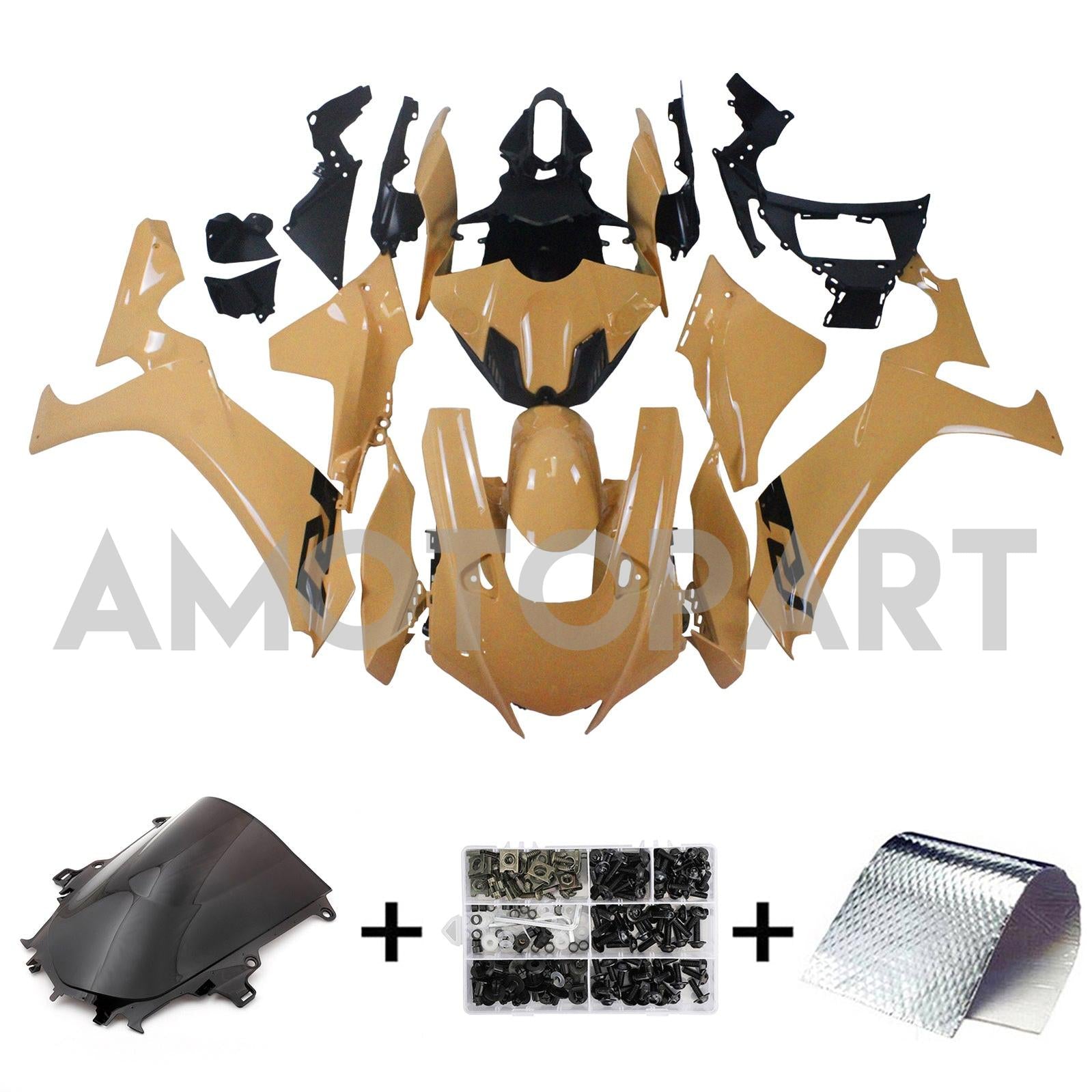 AMOTOPART 2020-2024 YAMAHA YZF R1 KHAKI FAIRING KIT