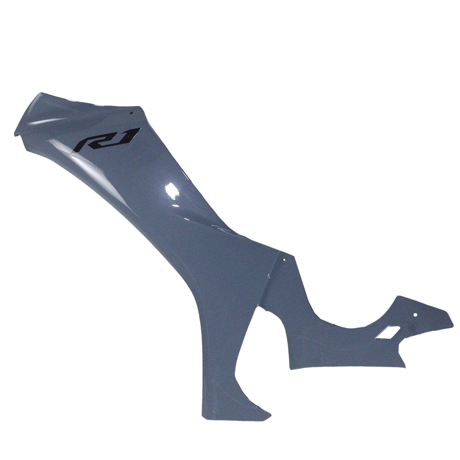 Amotopart 2020-2024 ヤマハ YZF R1 光沢のあるグレー フェアリングキット