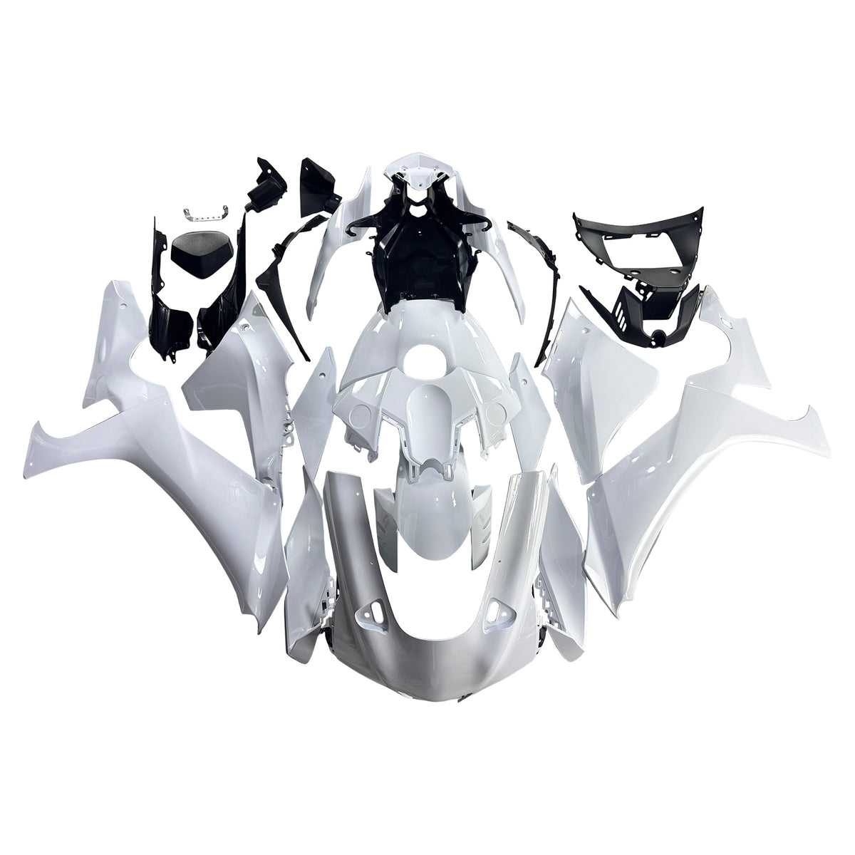 Amotopart 2020-2026 ヤマハ YZF-R1 ホワイト フェアリングキット