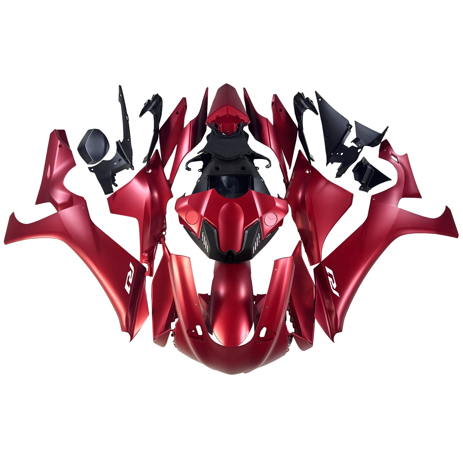 Kit de carénage Amotopart 2020-2025 Yamaha YZF R1 rouge