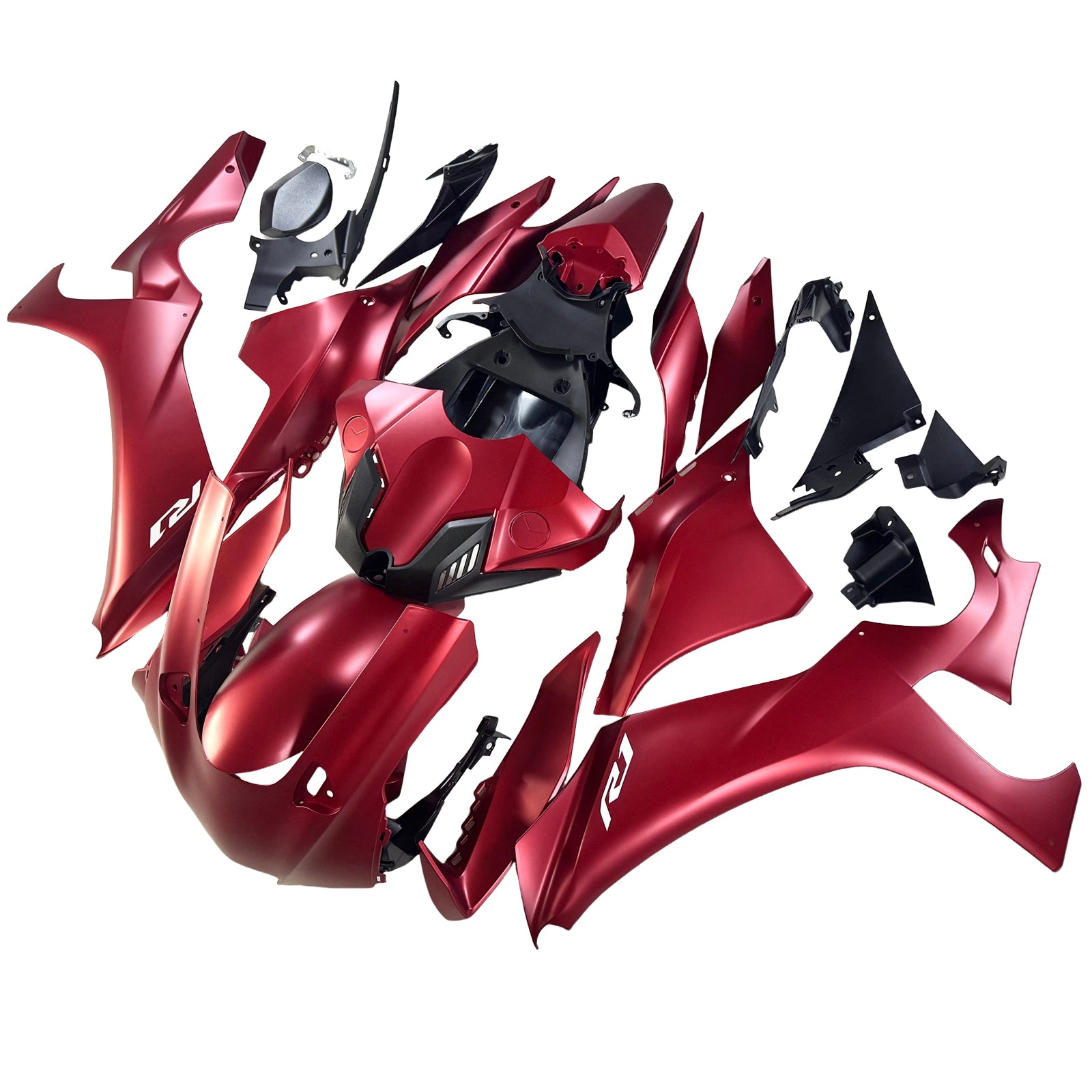 Kit de carénage Amotopart 2020-2025 Yamaha YZF R1 rouge