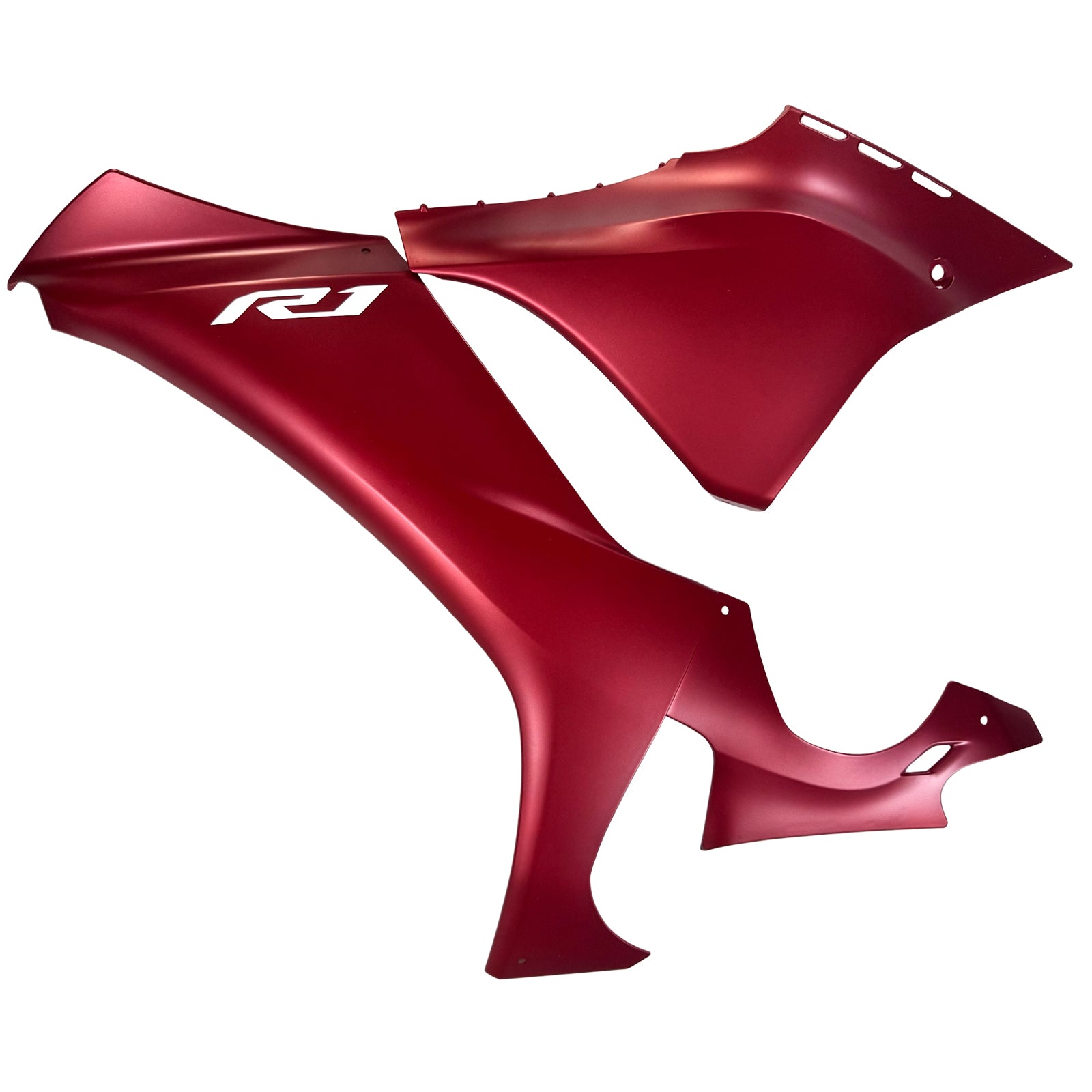 Kit de carénage Amotopart 2020-2025 Yamaha YZF R1 rouge