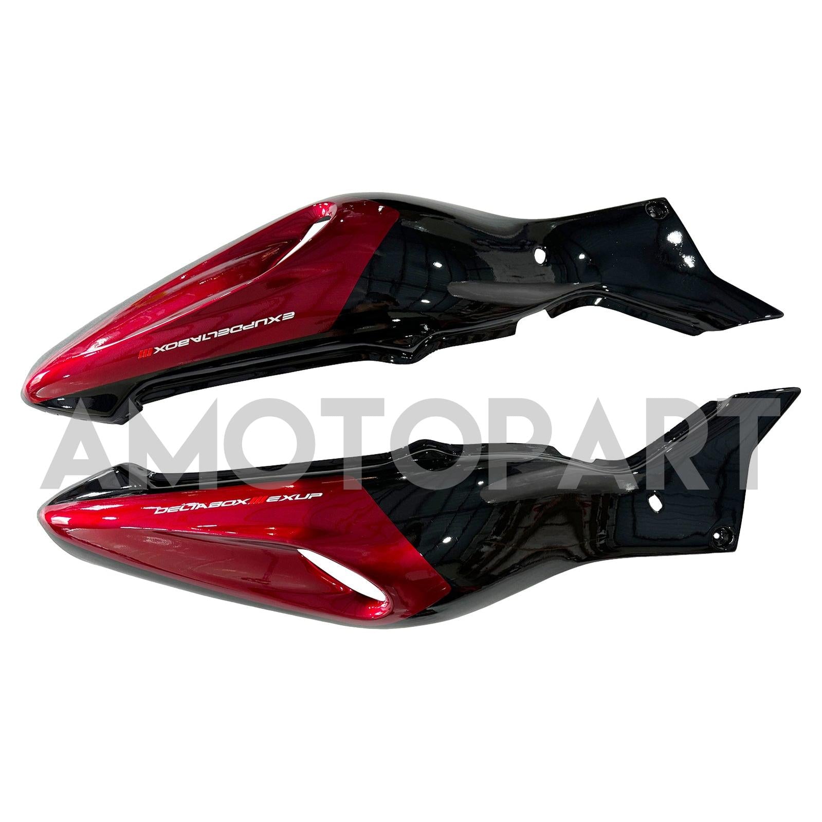 Amotopart 1997-2007 Yamaha YZF1000r Thunderace Fairing Red & Black Style4 Kit