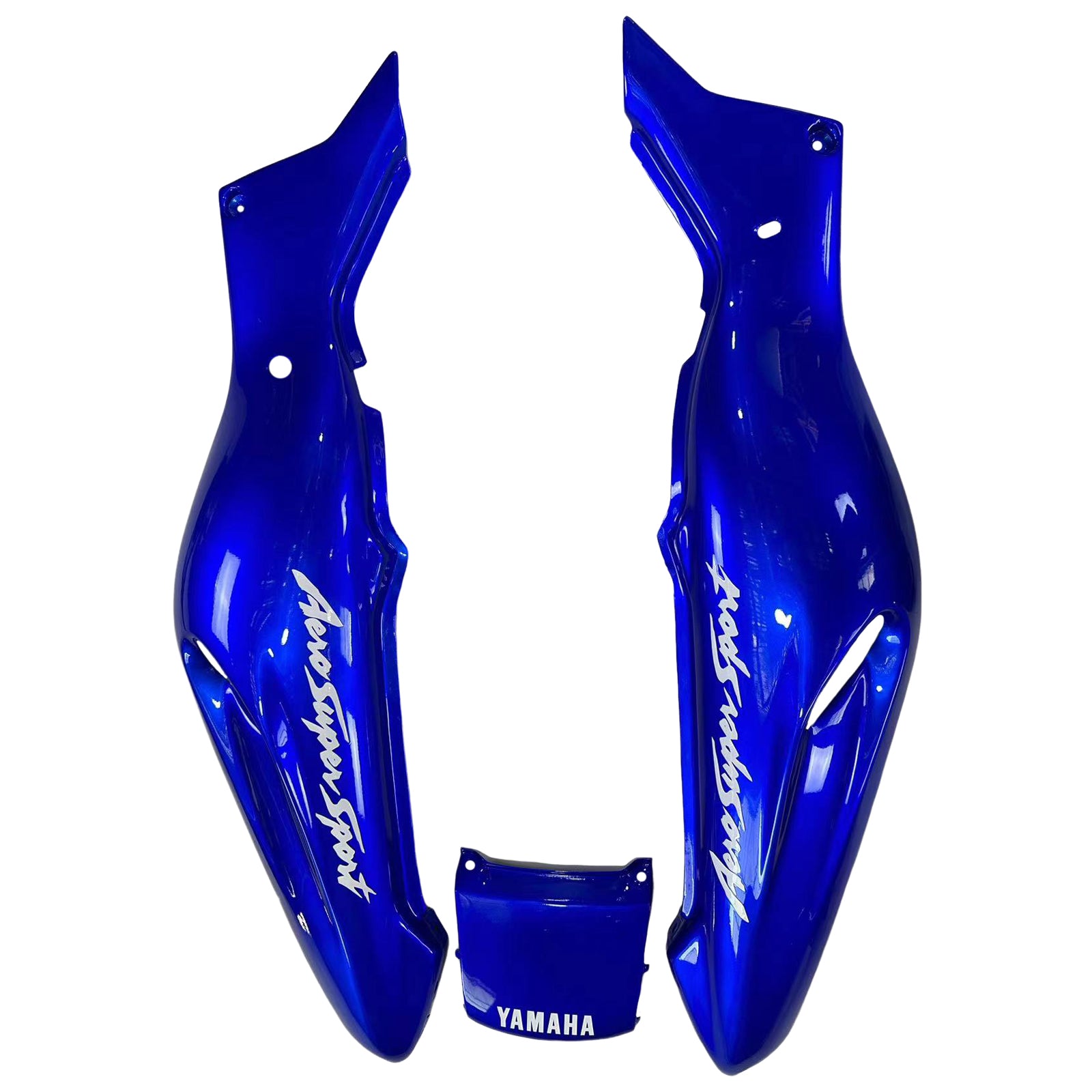 Amotopart 1997–2007 Yamaha YZF1000R Thunderace Verkleidungsset in Blau und Schwarz