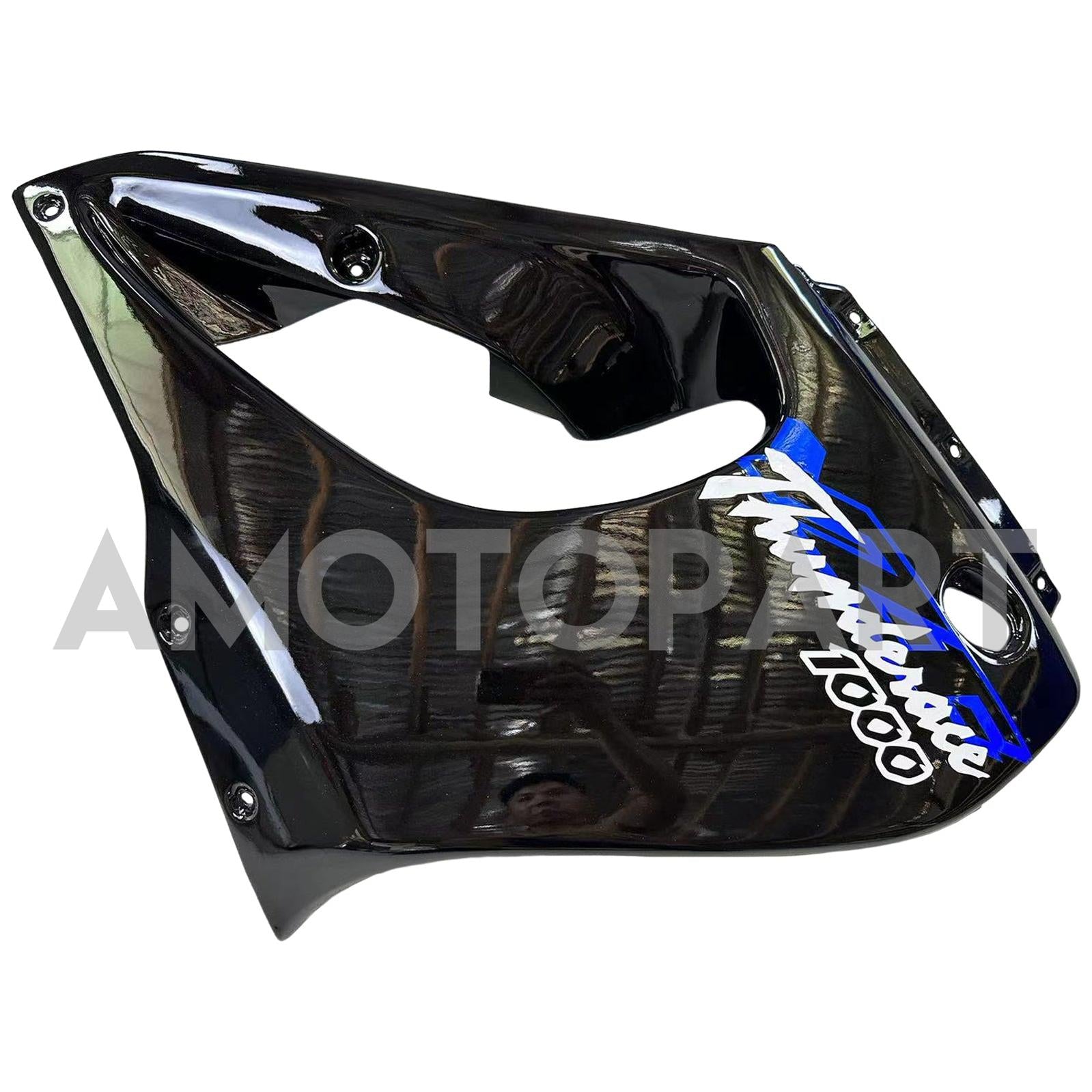 Amotopart 1997-2007 Yamaha YZF1000r Thunderace Fairing Blue & Black Kit